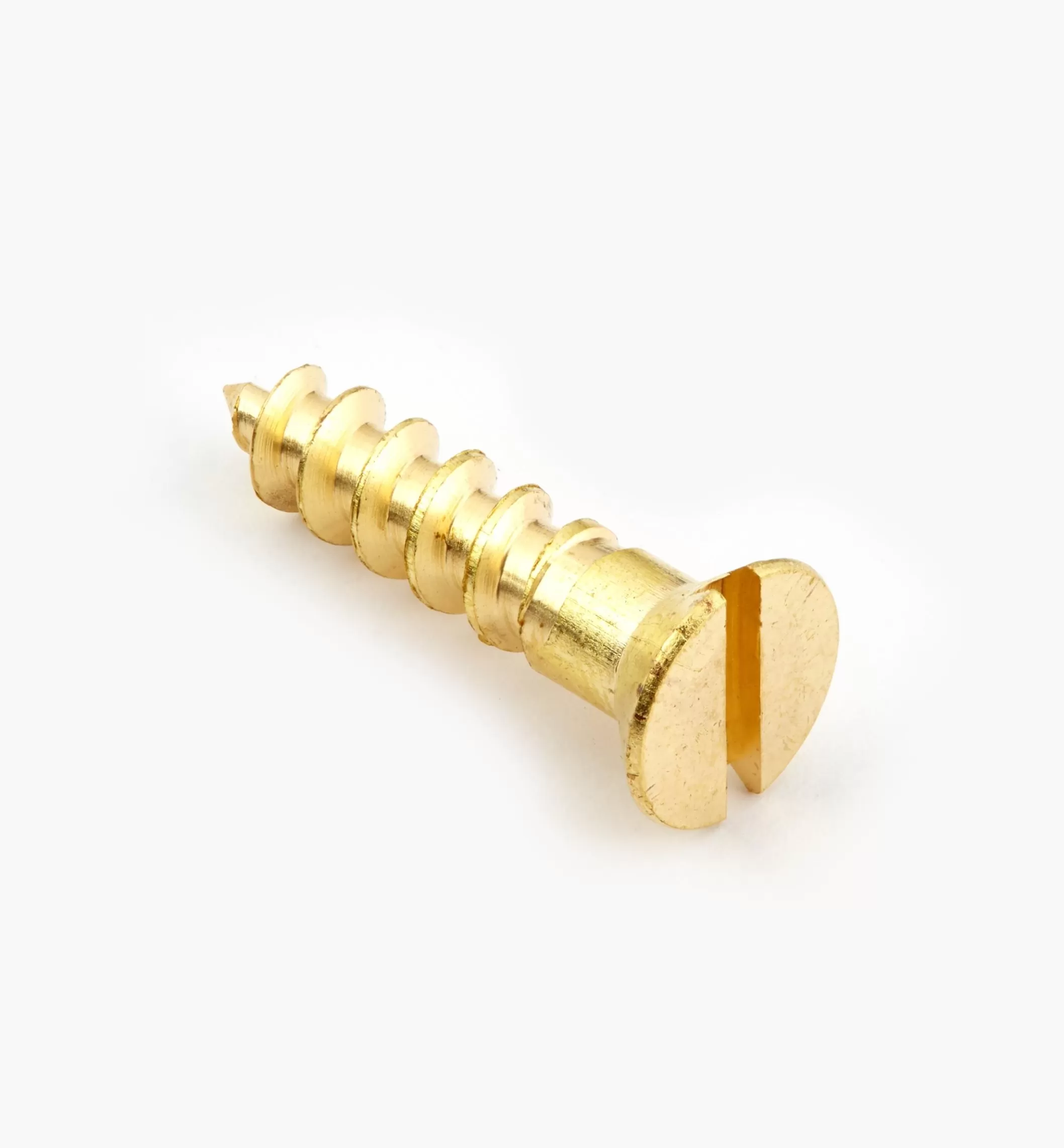 Store Lee Valley #12 Flat-Head Brass Screws