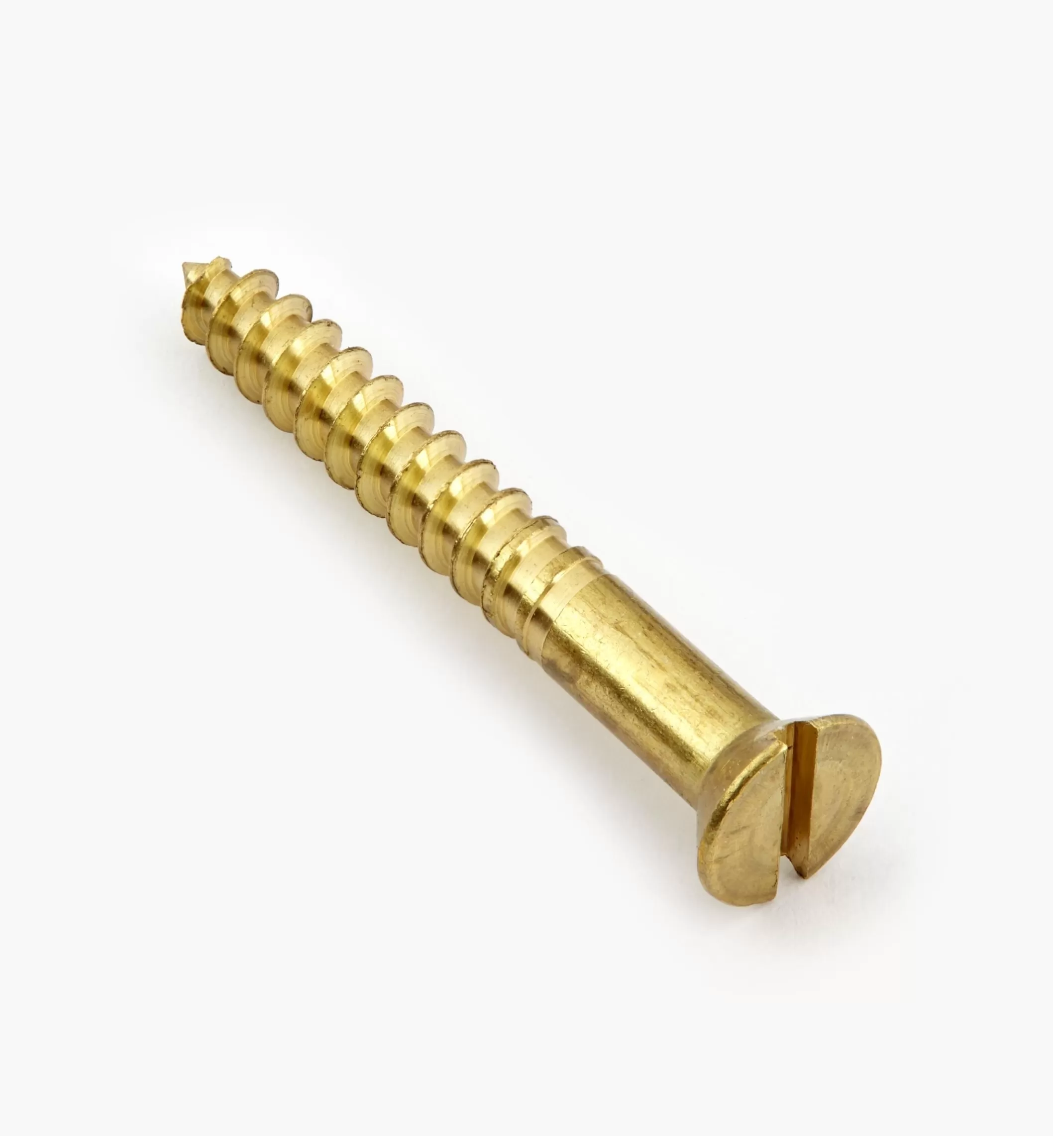 Store Lee Valley #12 Flat-Head Brass Screws