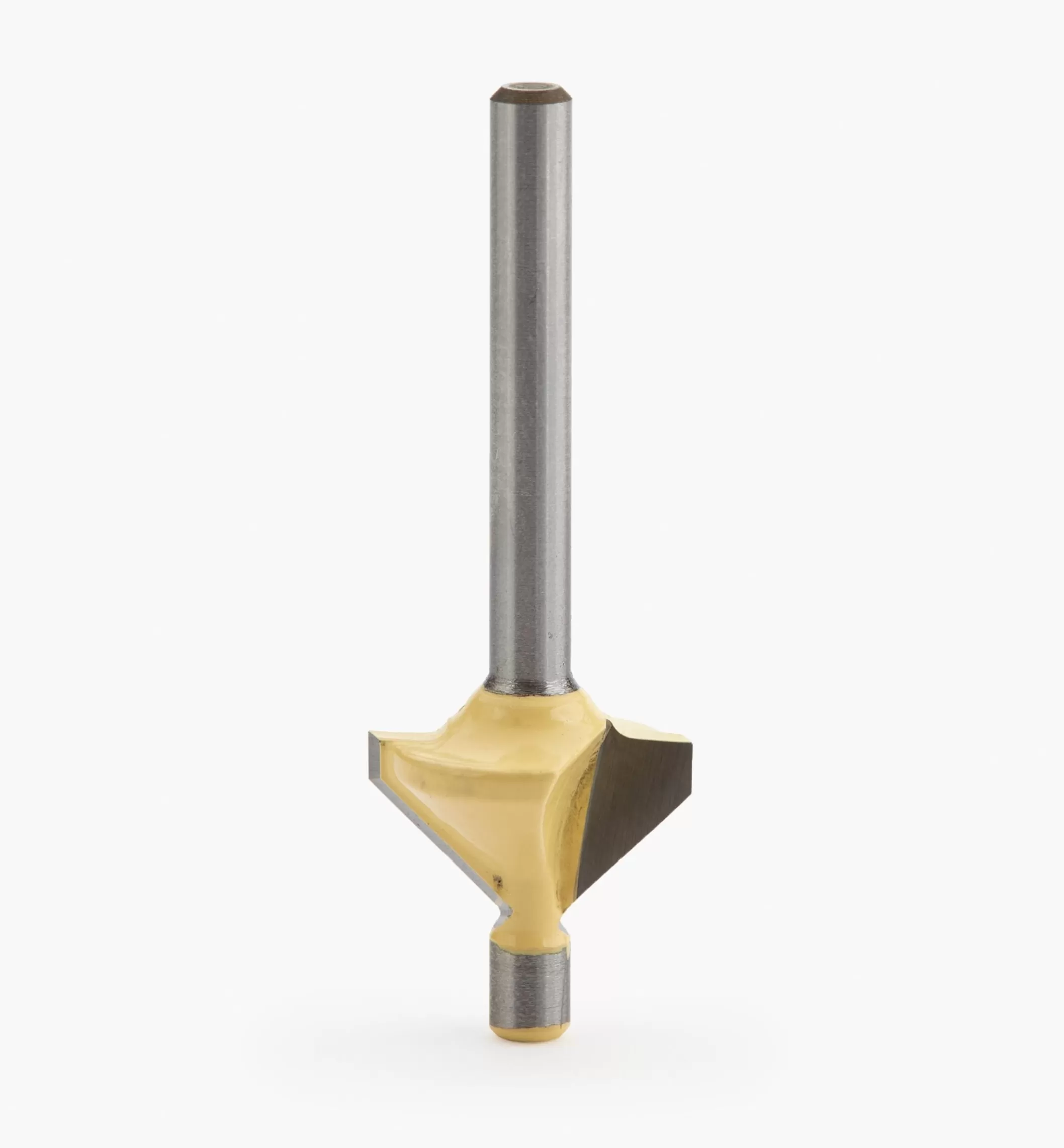 Hot Lee Valley 1/8" Shank Carbide-Tipped Chamfer Router Bit