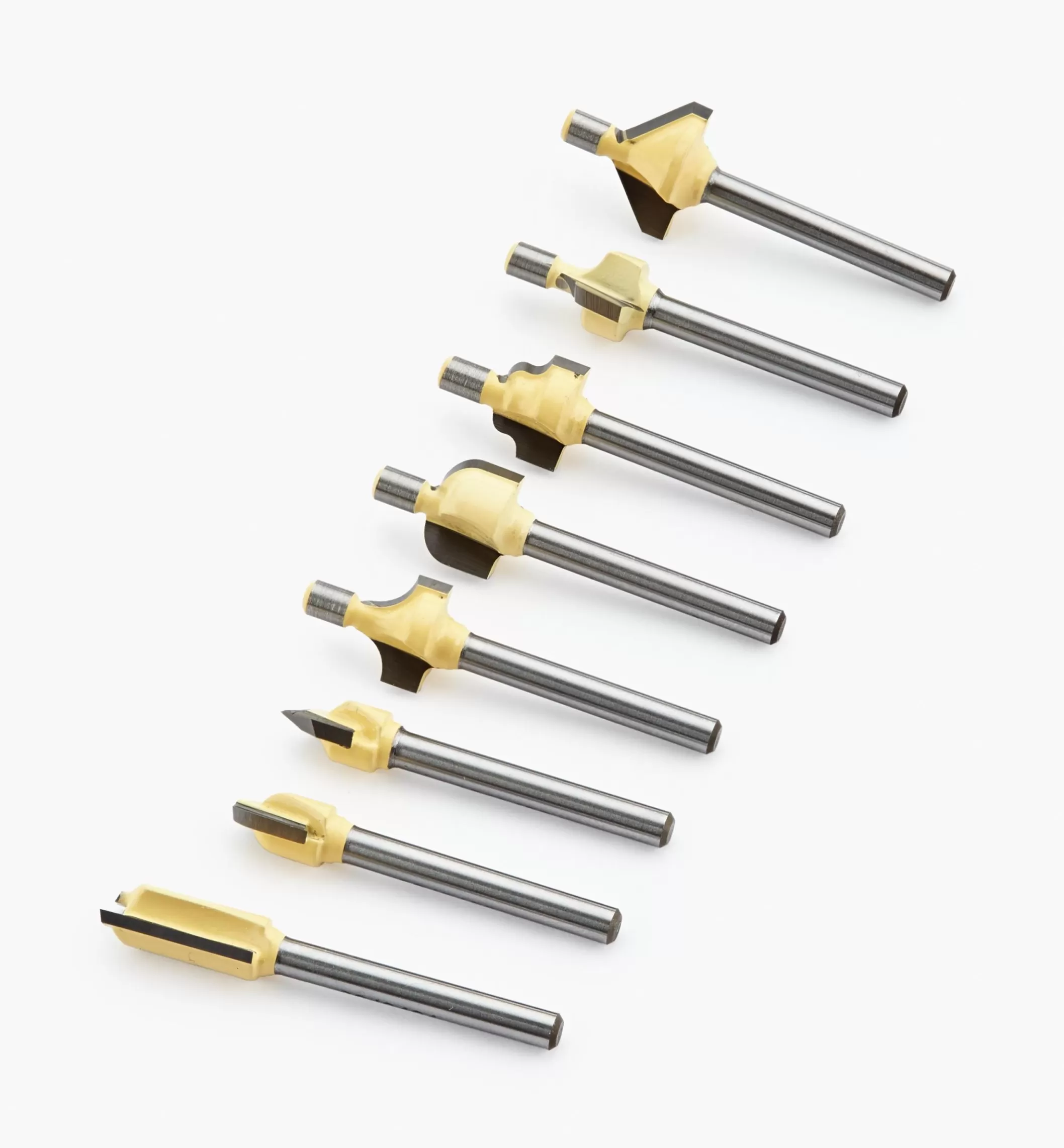 Flash Sale Lee Valley 1/8" Shank Carbide-Tipped Router Bits