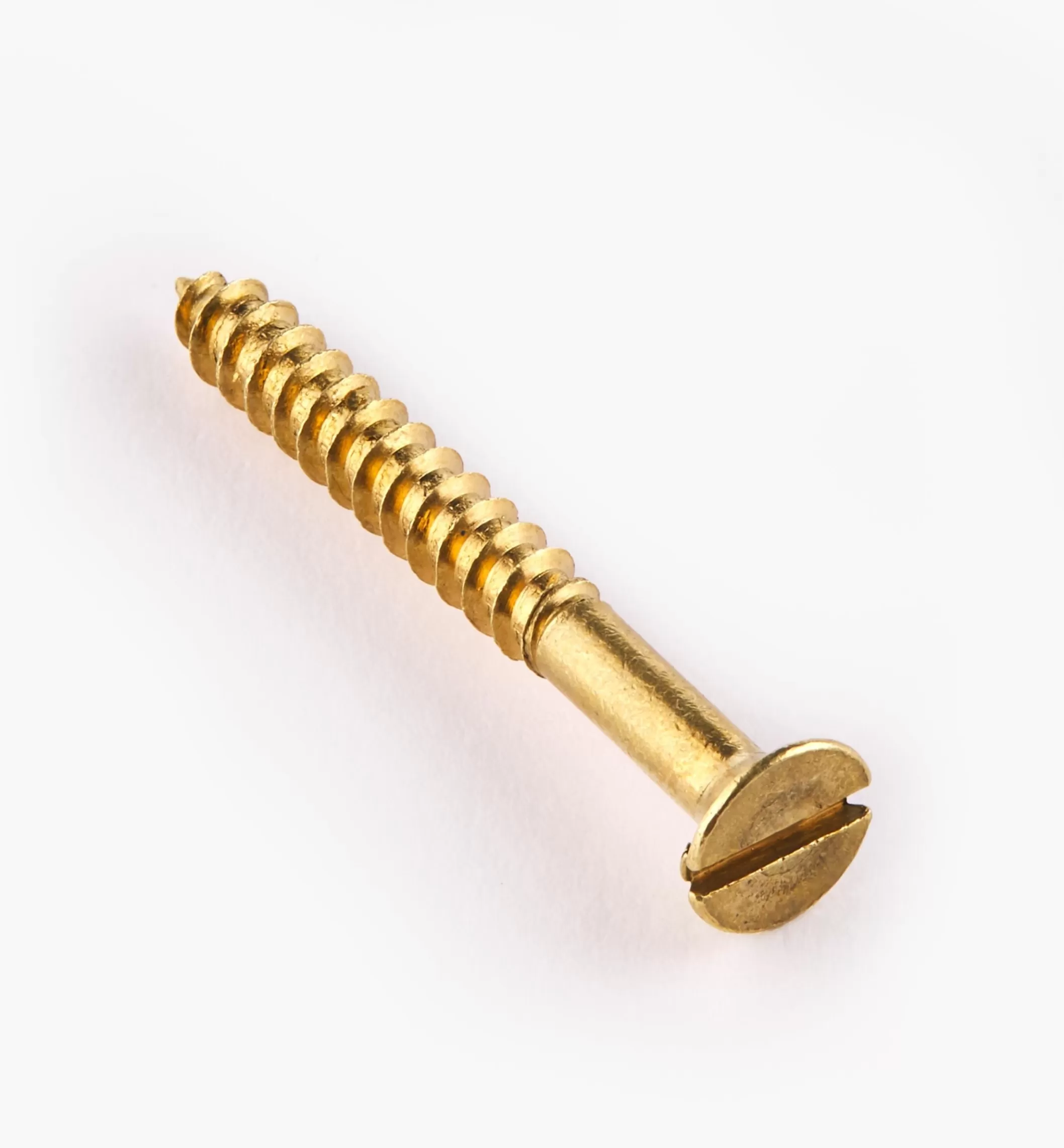 Cheap Lee Valley 1 1/4" #6 Flat-Head Brass Screws