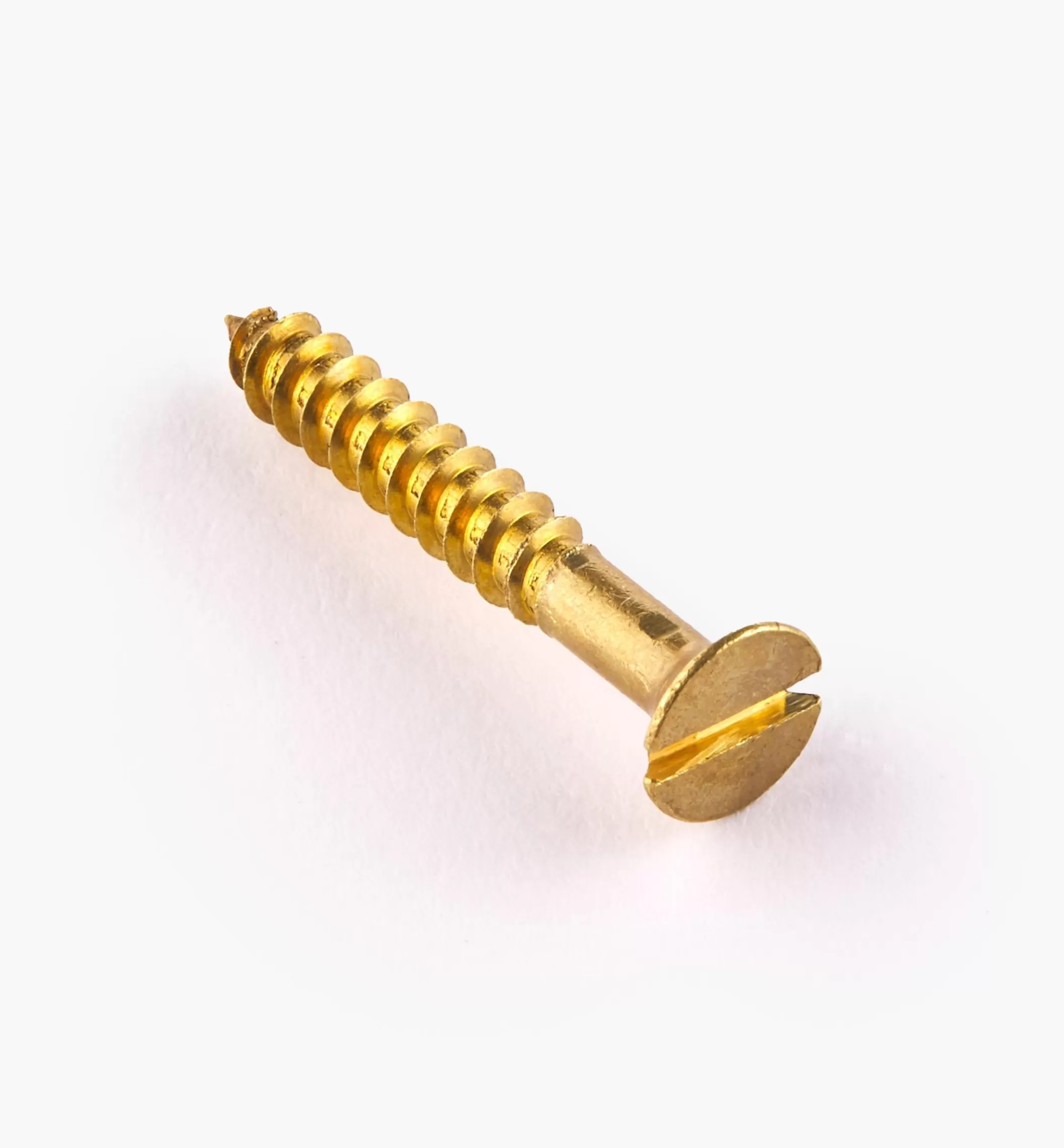 Sale Lee Valley 1" #6 Flat-Head Brass Screws