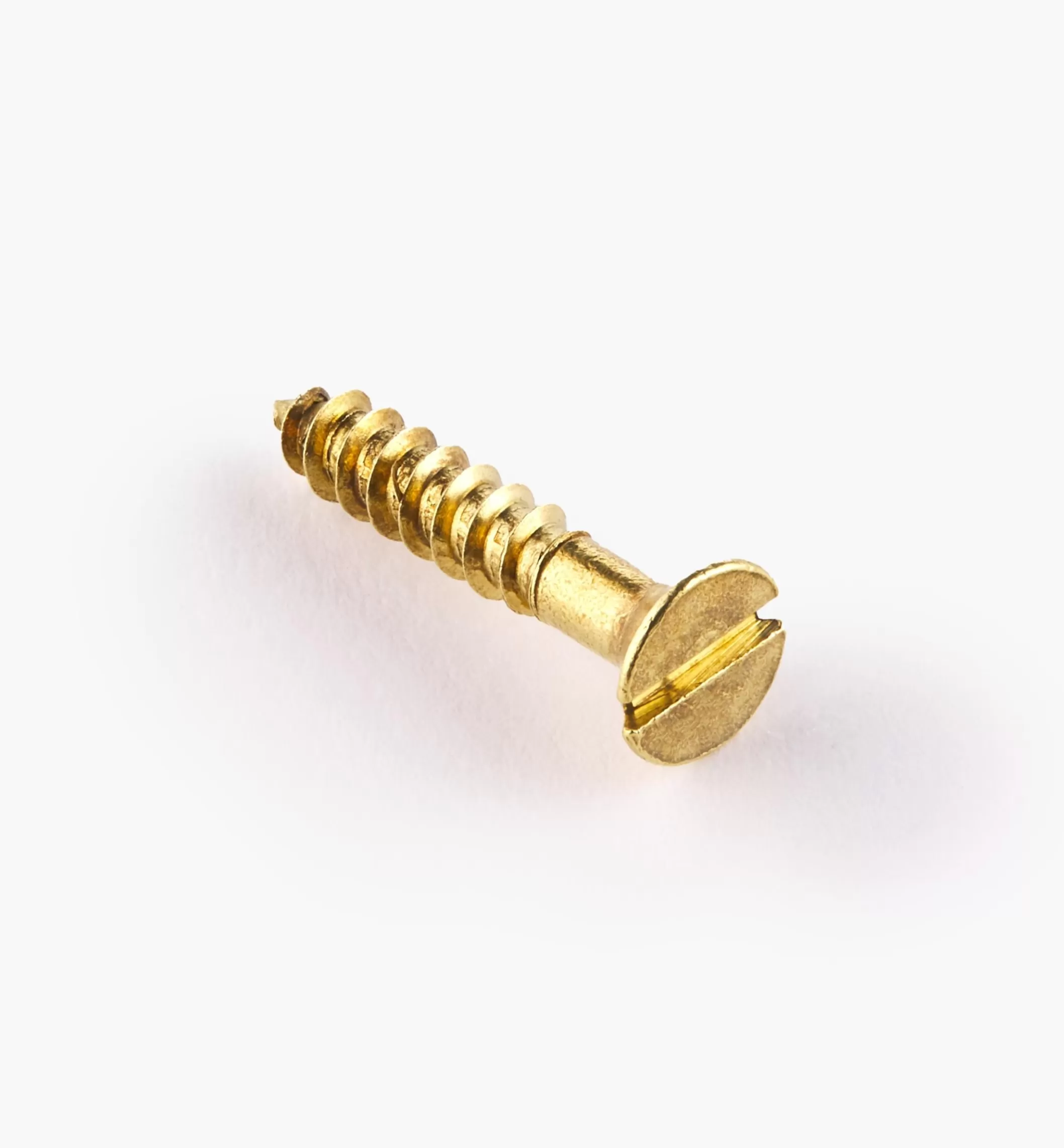 Store Lee Valley 3/4" #6 Flat-Head Brass Screws