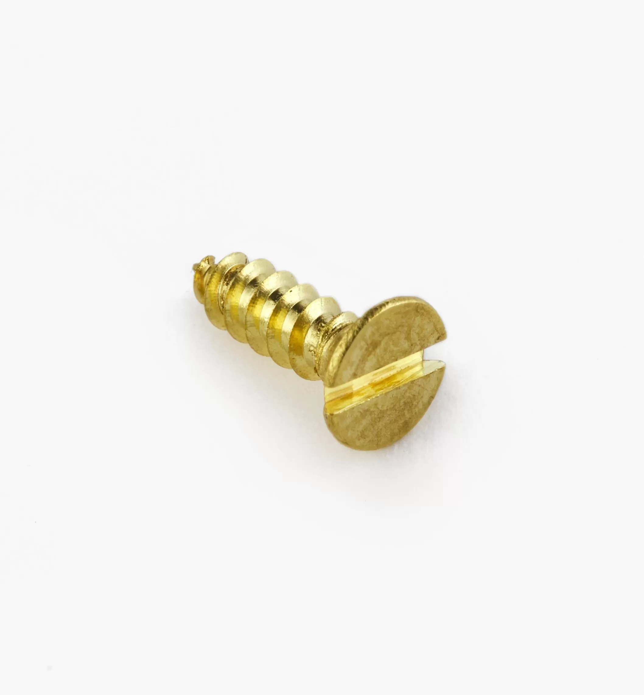Clearance Lee Valley 3/8" #4 Flat-Head Brass Screws
