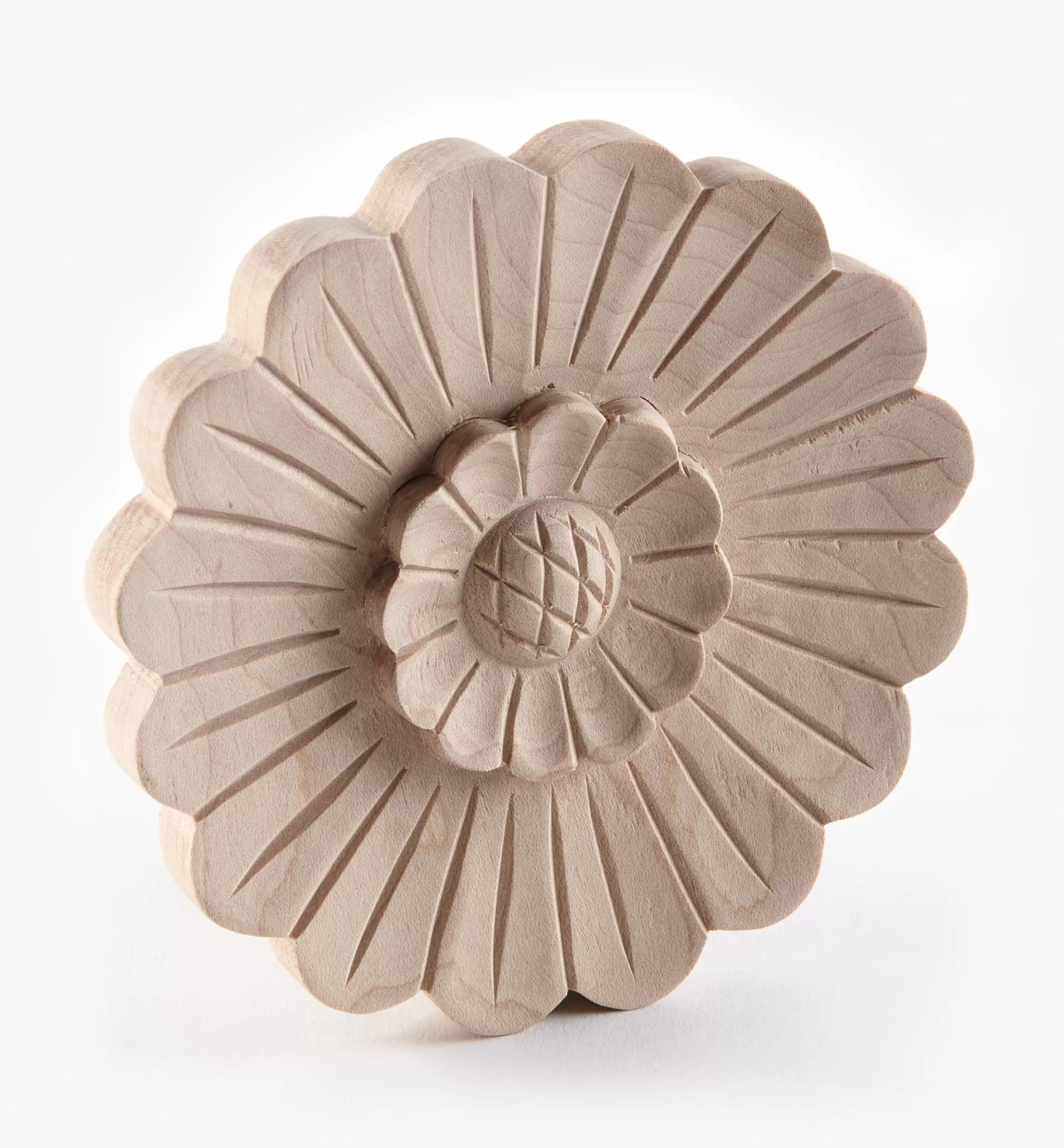 Cheap Lee Valley 3 7/8" Hand-Carved Round Appliqué