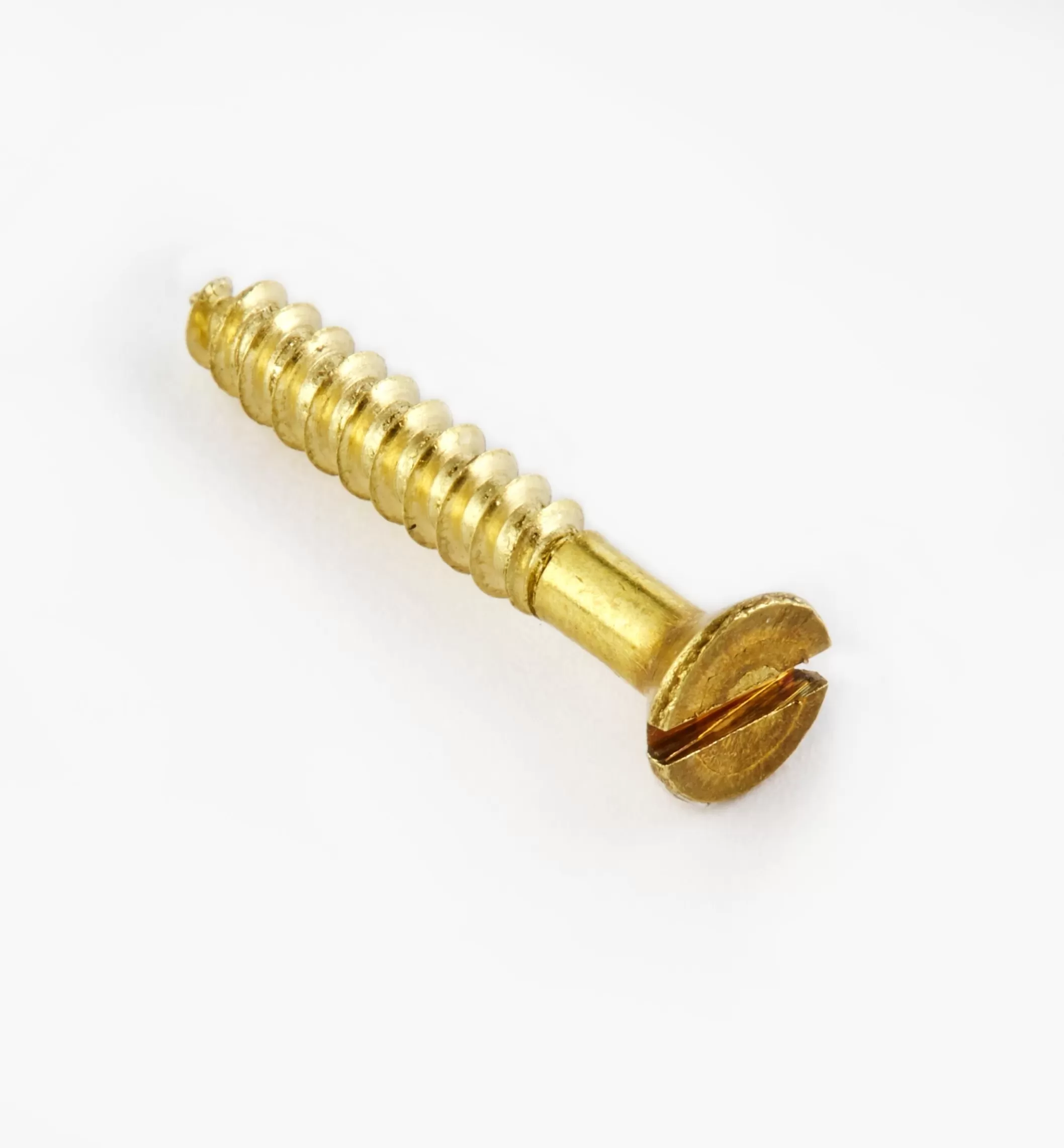 Hot Lee Valley 5/8" #2 Flat-Head Brass Screws