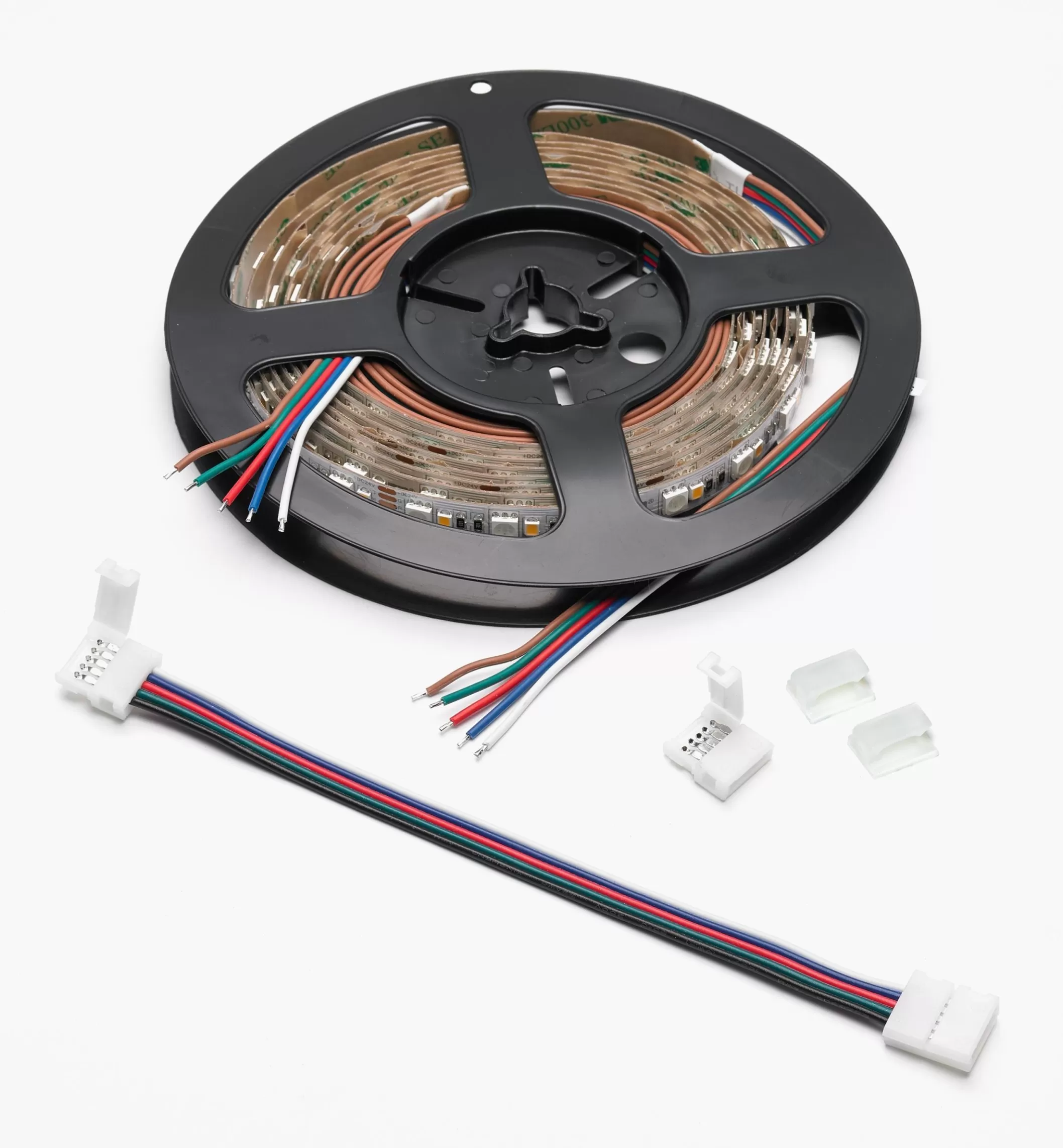 Fashion Lee Valley 8' Color-Controlled RGB+W LED Tape Light Set, 60+60 LEDs/m