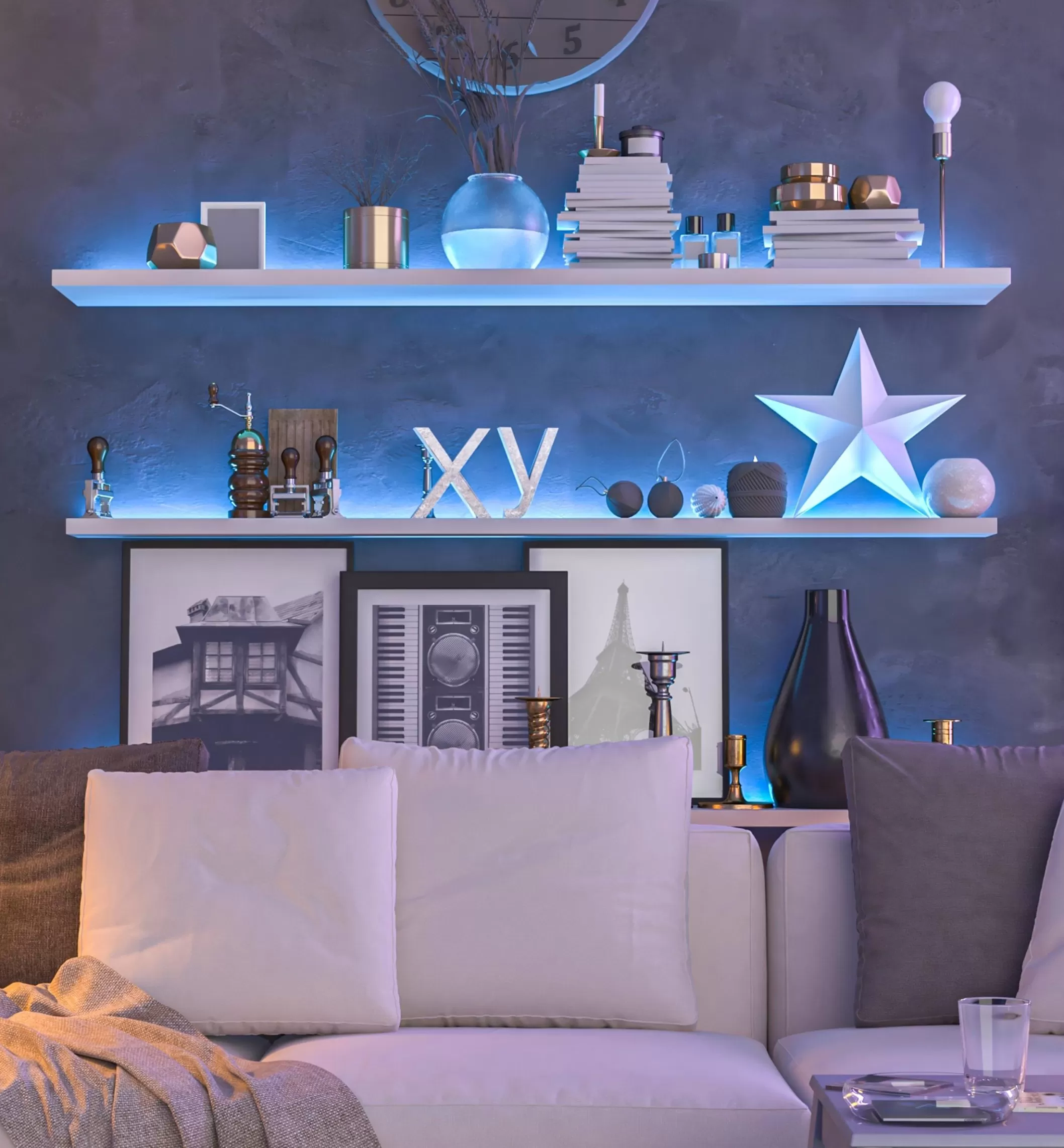Fashion Lee Valley 8' Color-Controlled RGB+W LED Tape Light Set, 60+60 LEDs/m
