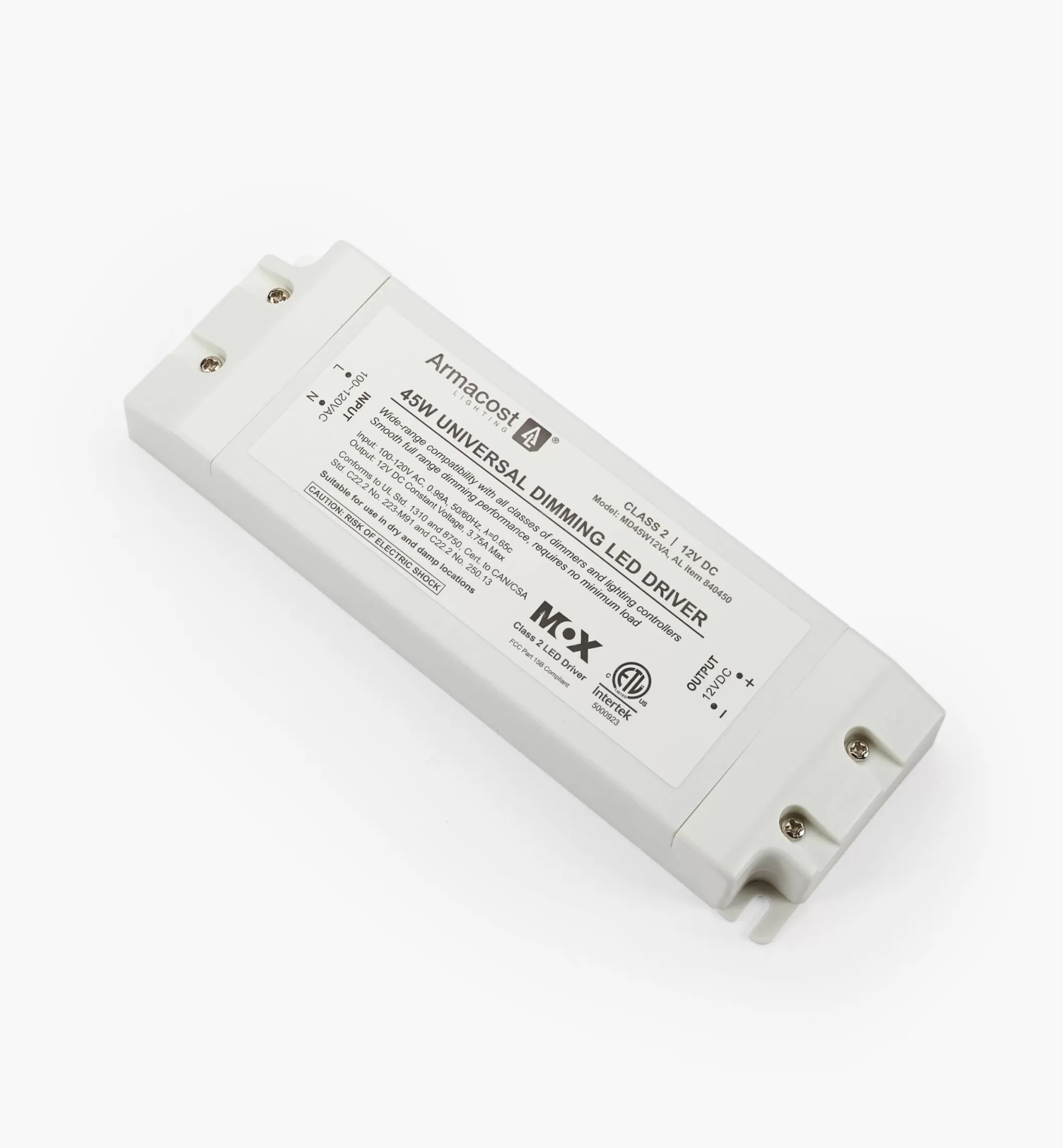 Shop Lee Valley AC-Dimmable Power Supplies For White LED Lighting (12V)
