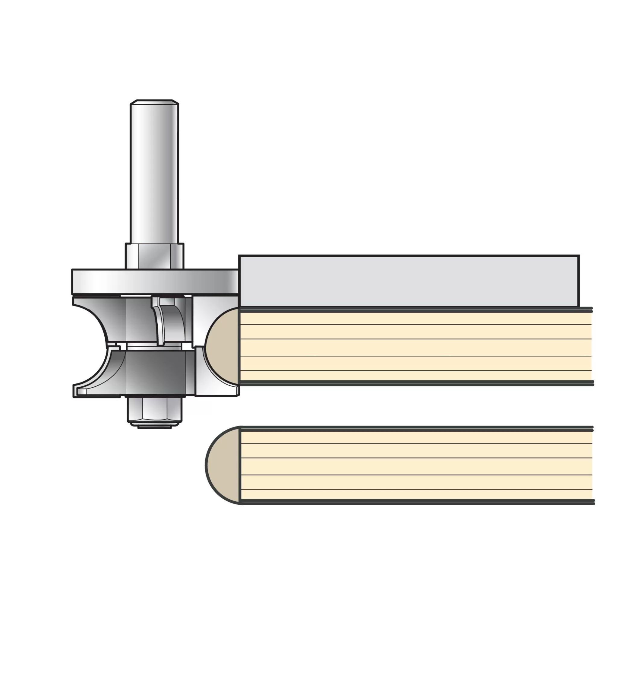 New Lee Valley Adjustable Bullnose Edging Bit
