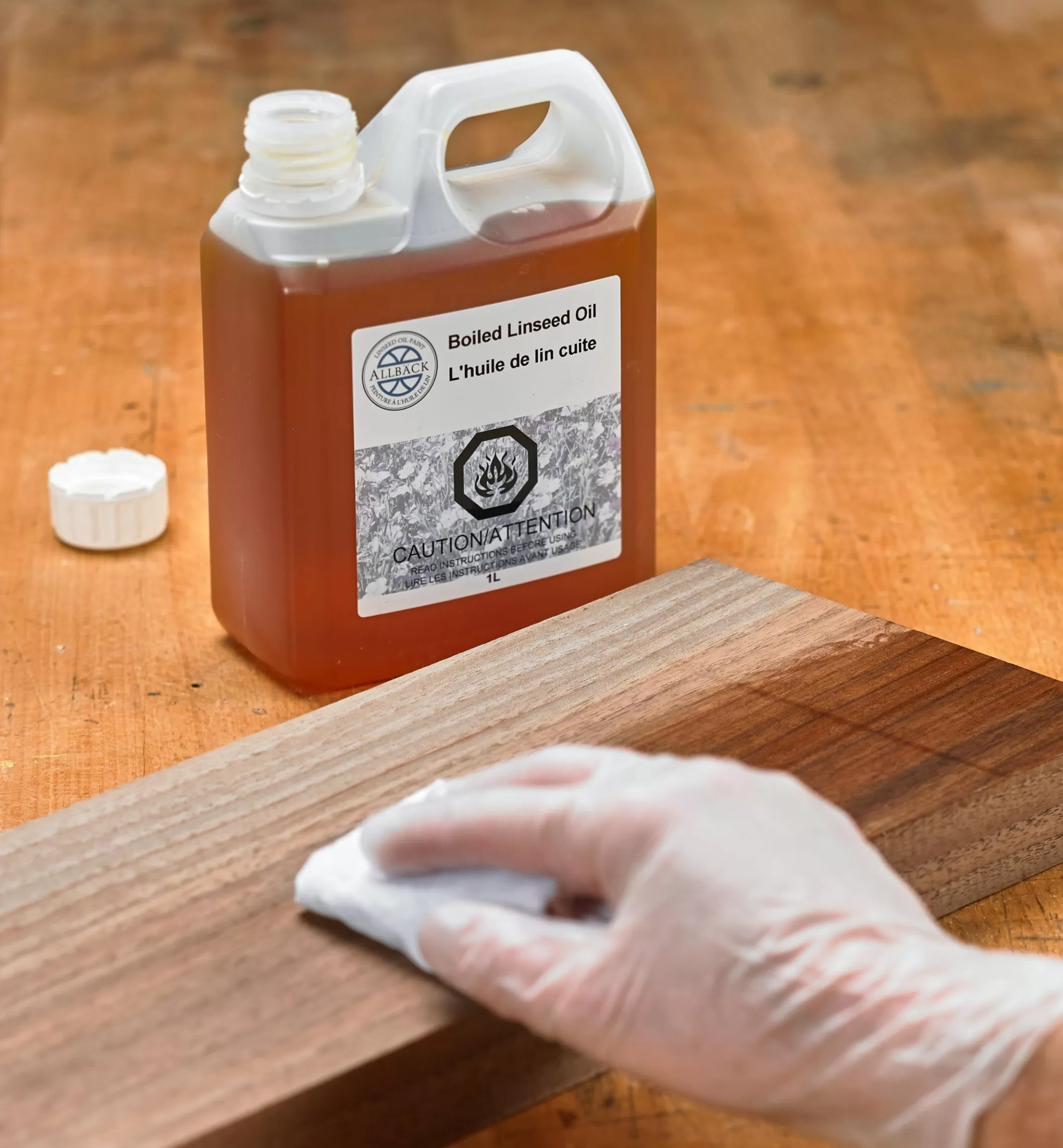 Shop Lee Valley Allbäck Boiled Linseed Oil