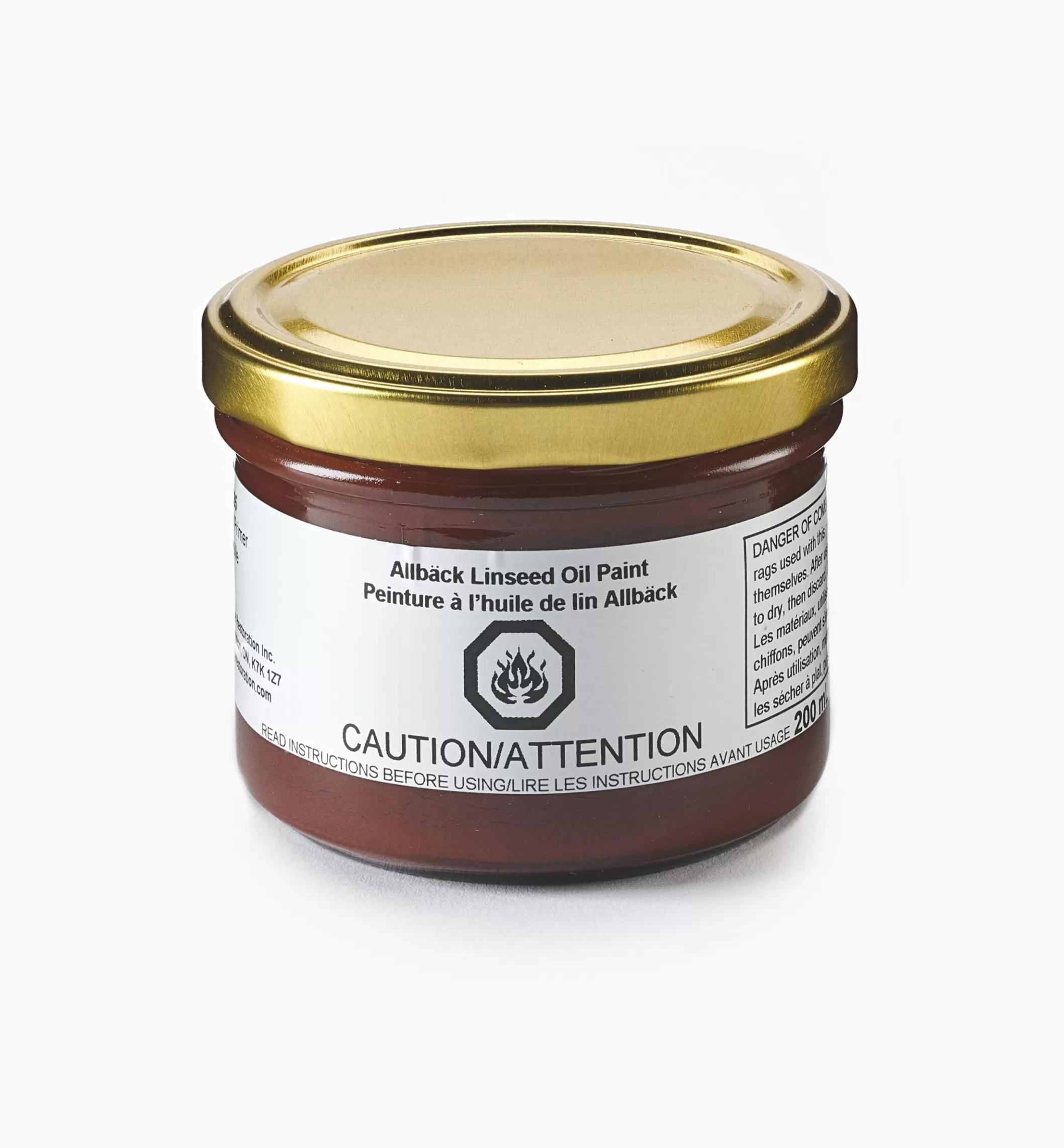 Sale Lee Valley Allbäck Iron Primer Linseed Oil Paint
