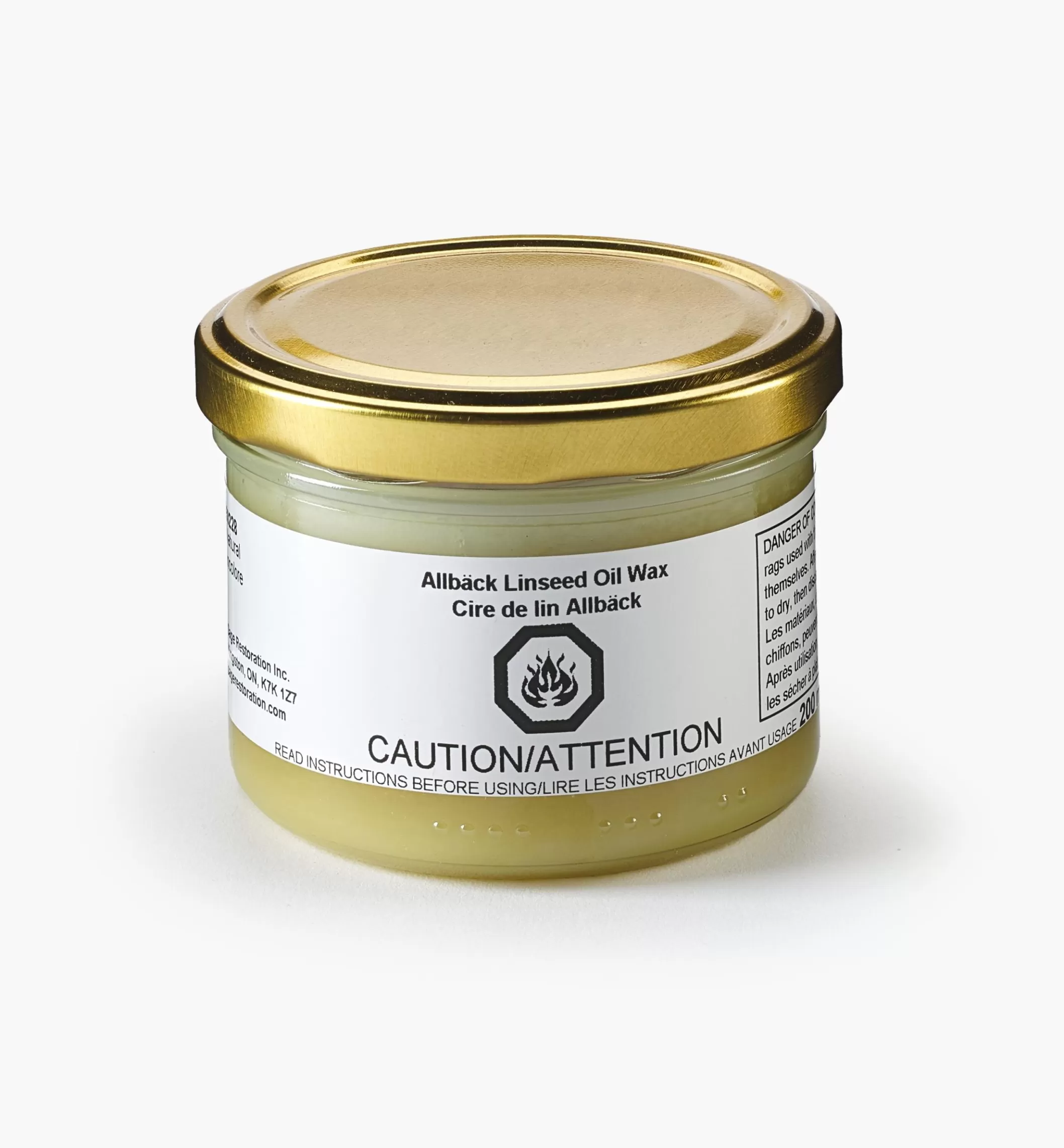 Flash Sale Lee Valley Allbäck Natural Linseed Oil Wax