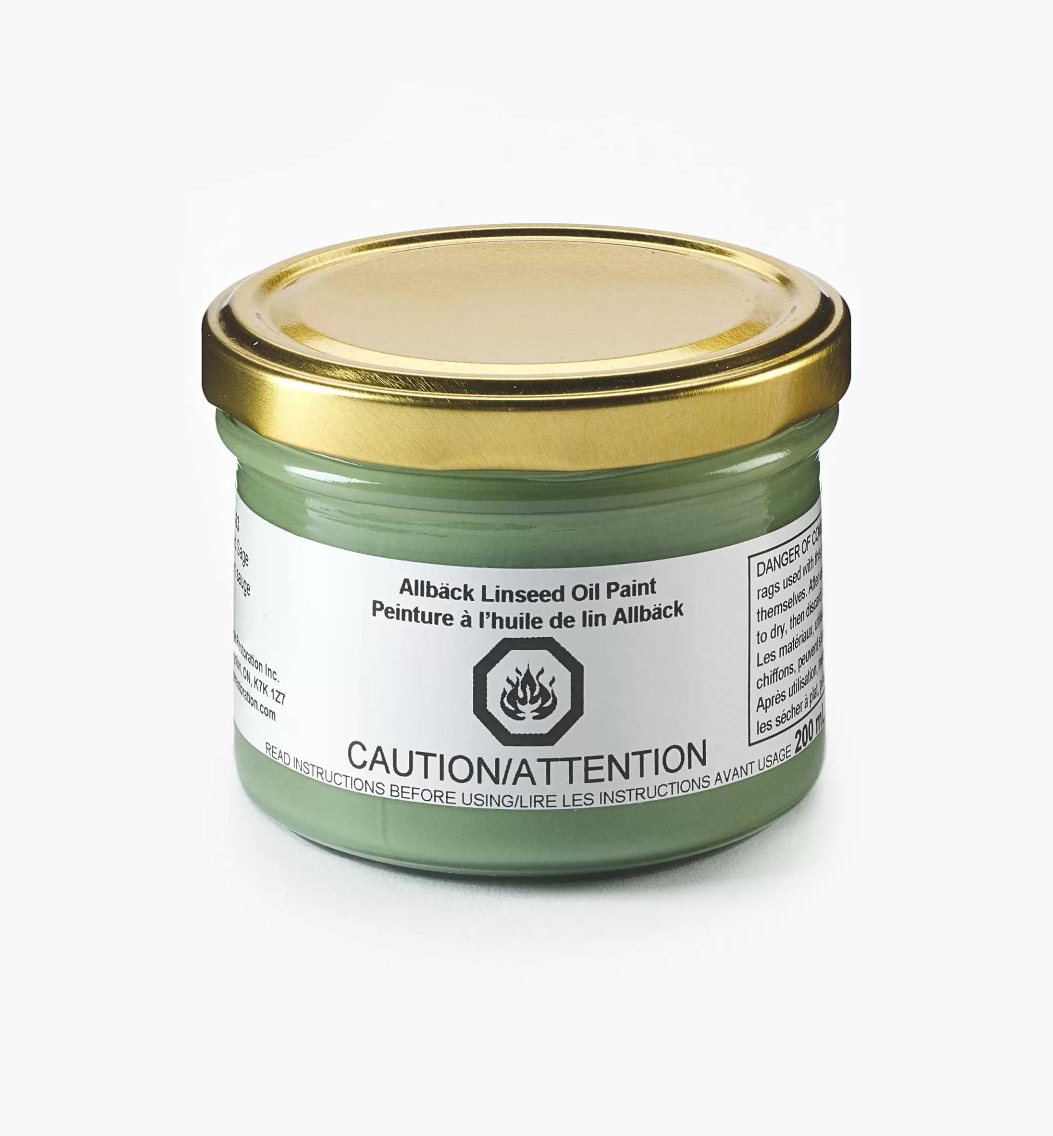 Flash Sale Lee Valley Allbäck Wild Sage Linseed Oil Paint