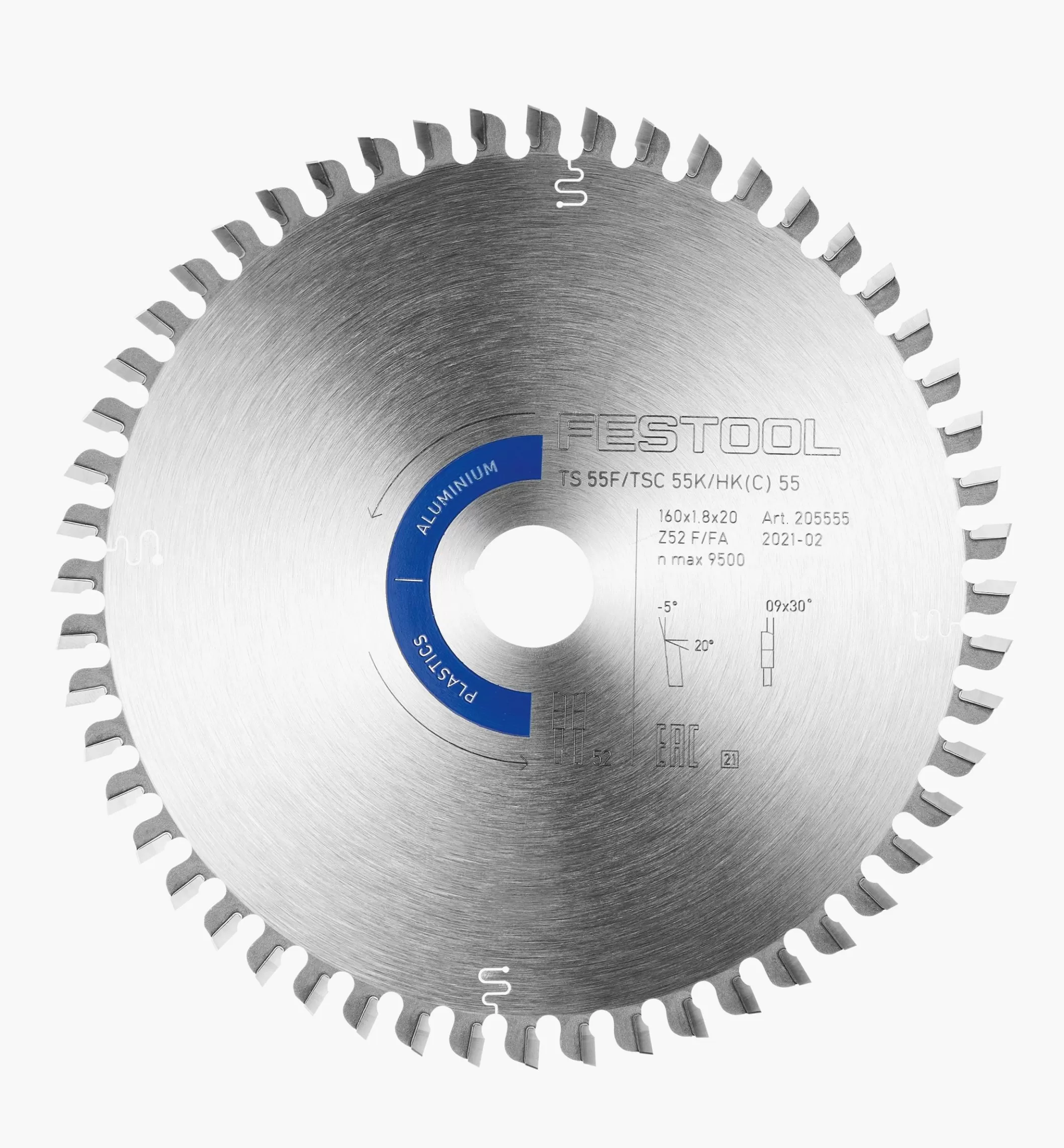 Flash Sale Lee Valley Aluminum/Plastics Saw Blade For Festool TSC 55 K