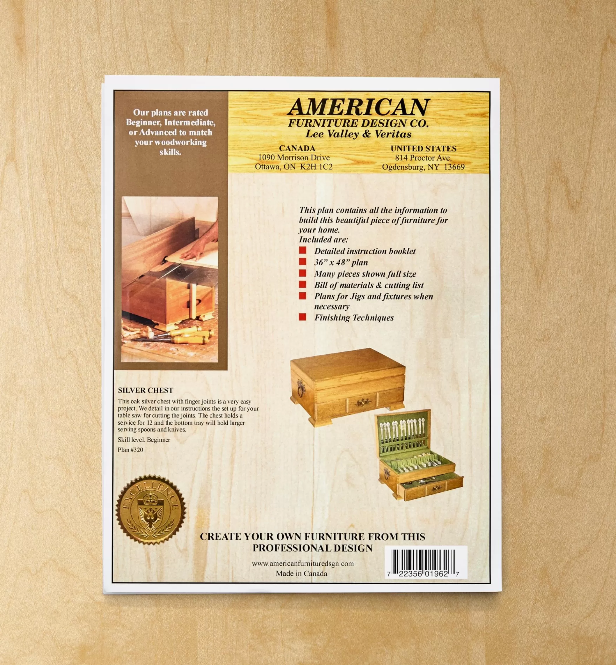 Flash Sale Lee Valley American Furniture Silver Chest Plan