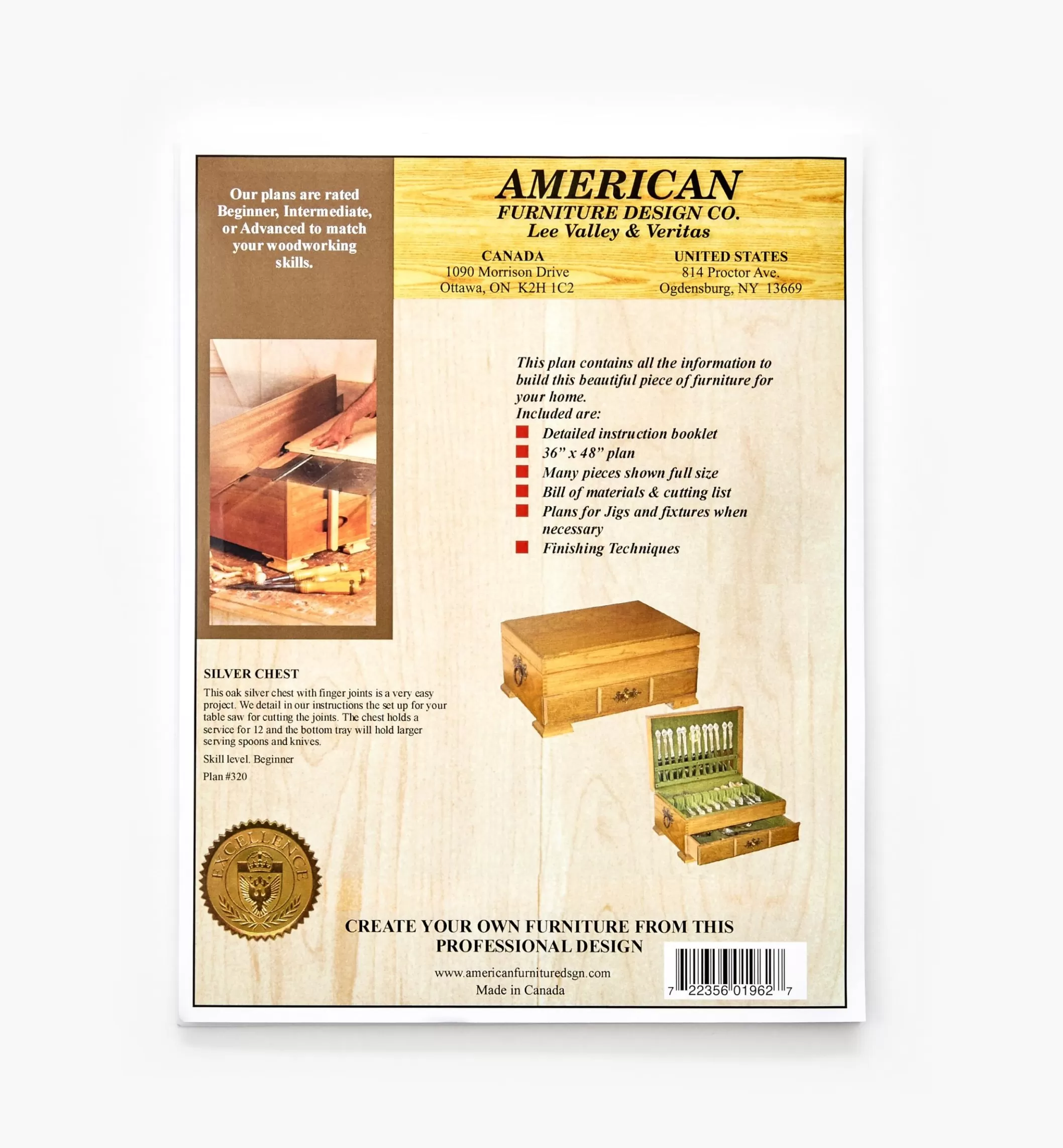Flash Sale Lee Valley American Furniture Silver Chest Plan