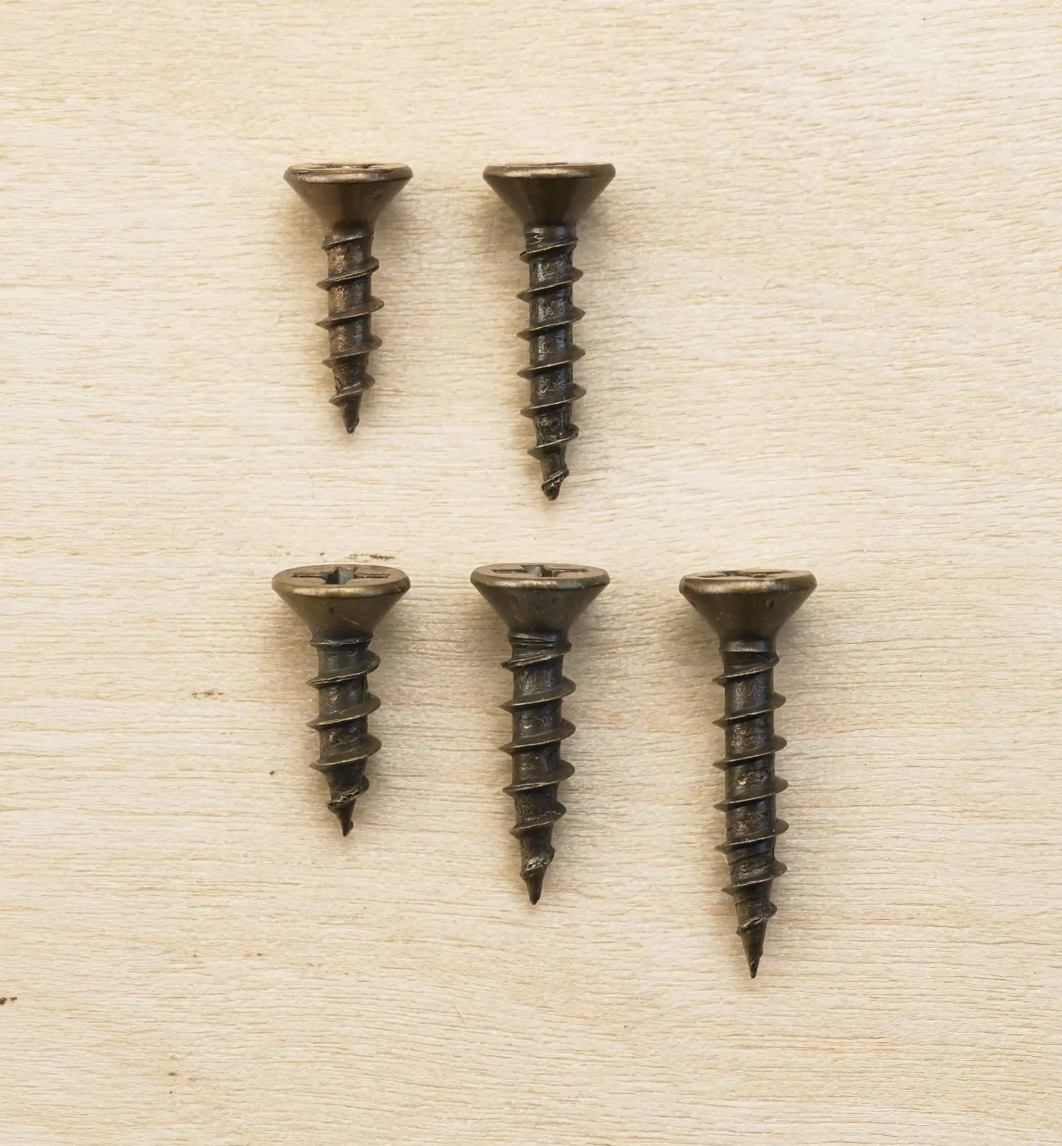 Fashion Lee Valley Antique Brass Flat-Head Screws