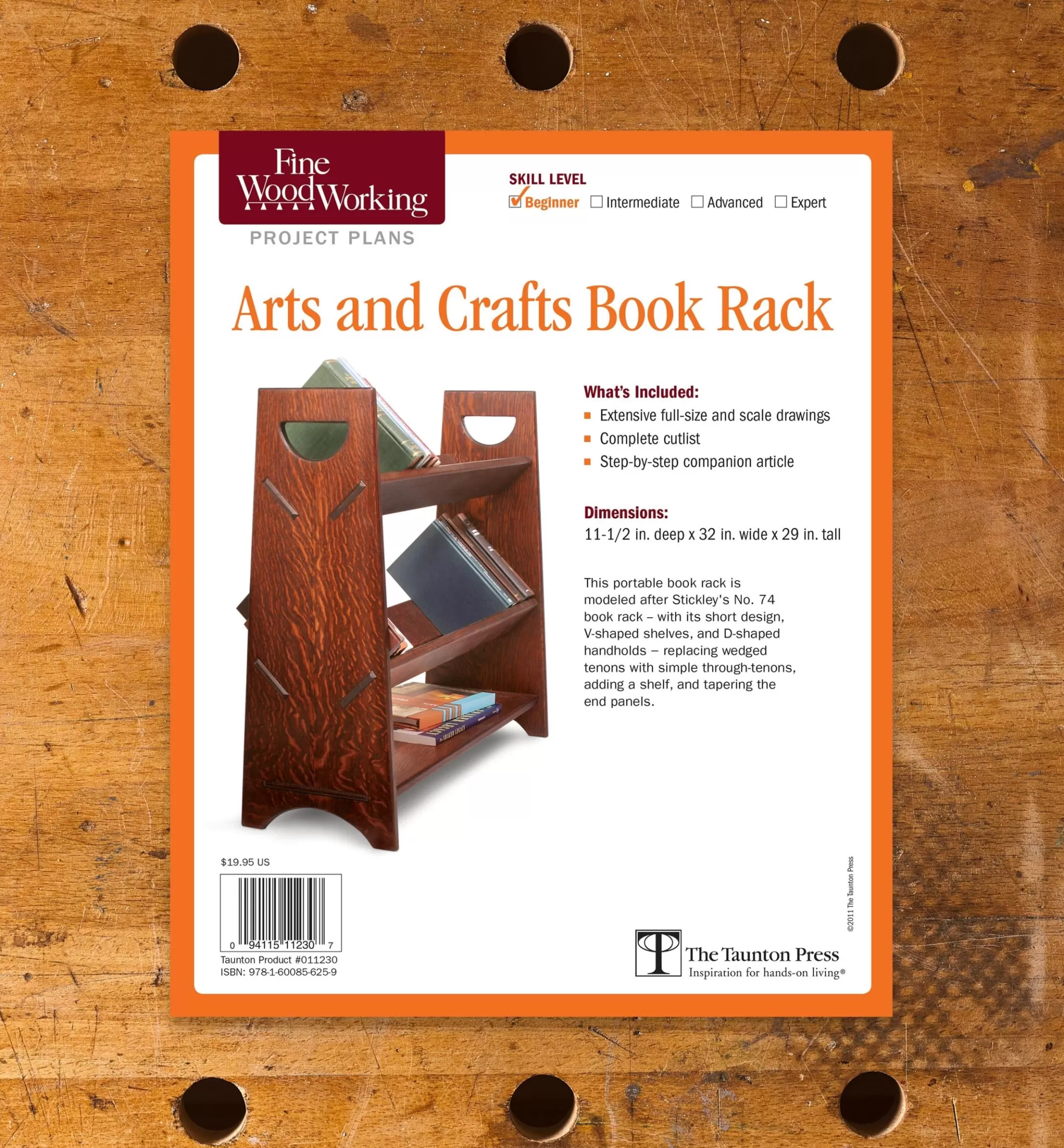 Store Lee Valley Arts And Crafts Book Rack Plan