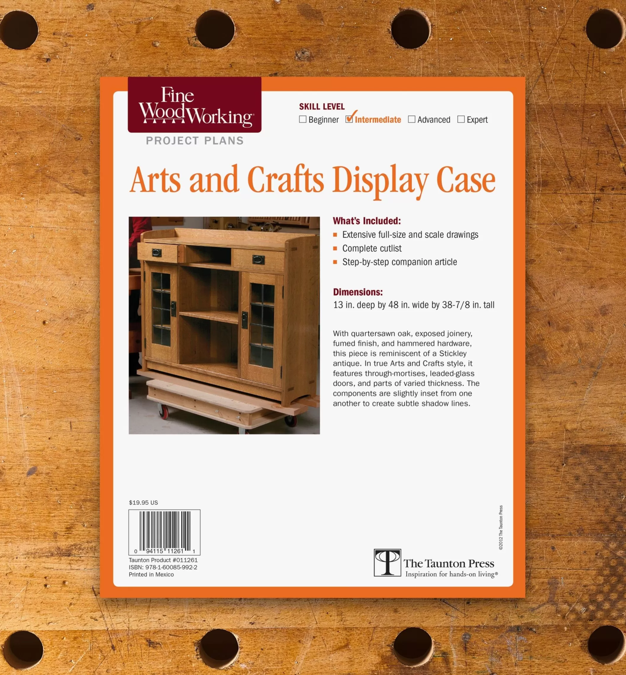 Online Lee Valley Arts And Crafts Display Case Plan
