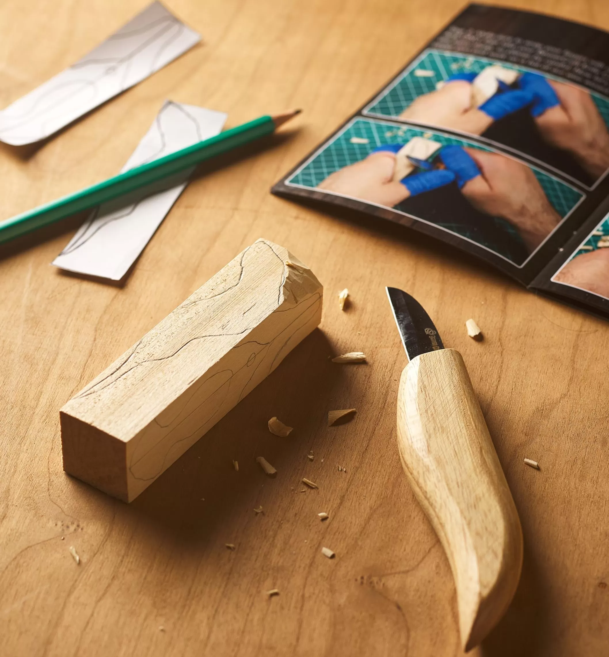 Hot Lee Valley BeaverCraft Wizard Carving Kit