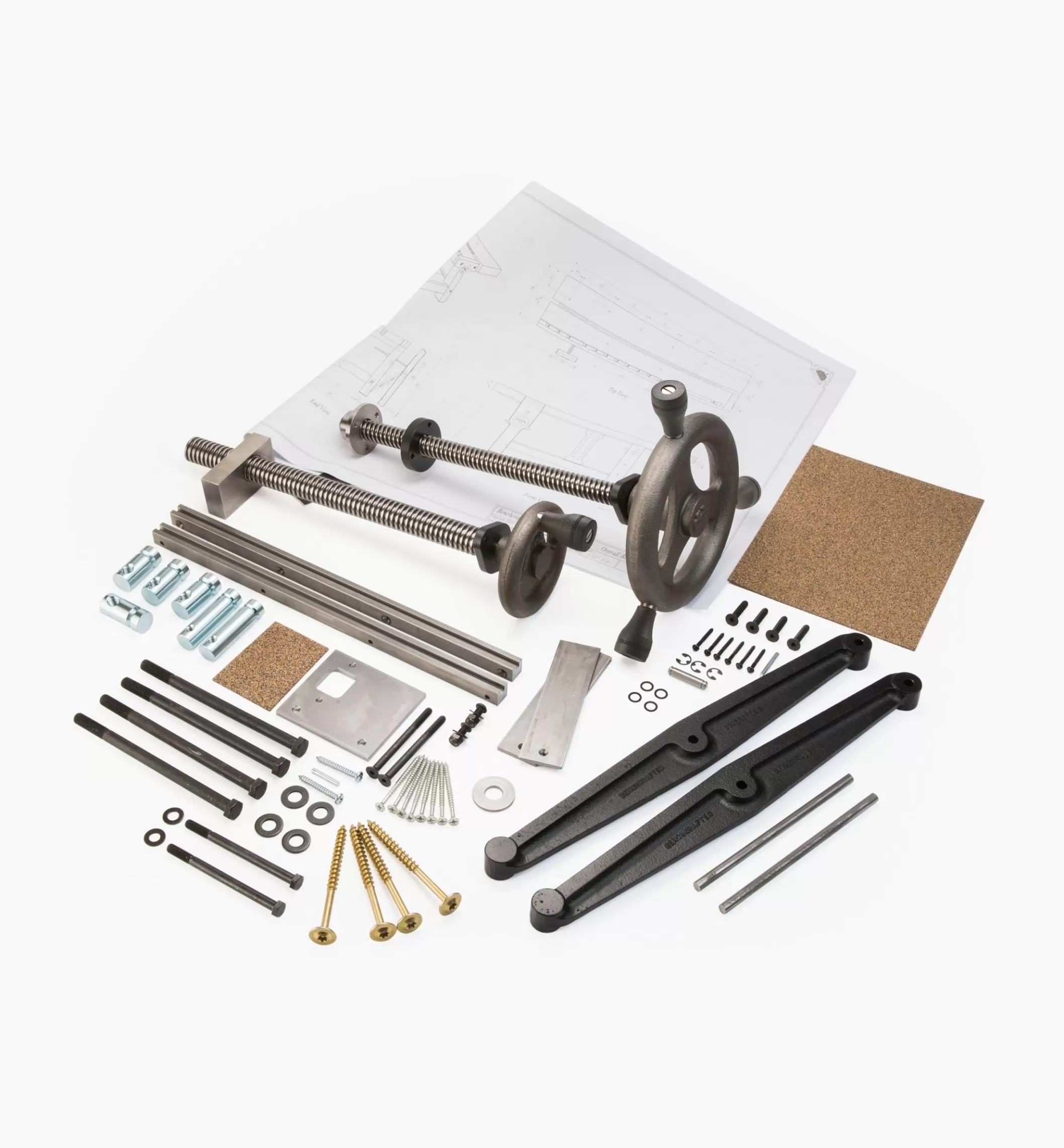 New Lee Valley Benchcrafted Roubo Bench Plan & Glide Vise Hardware Kits