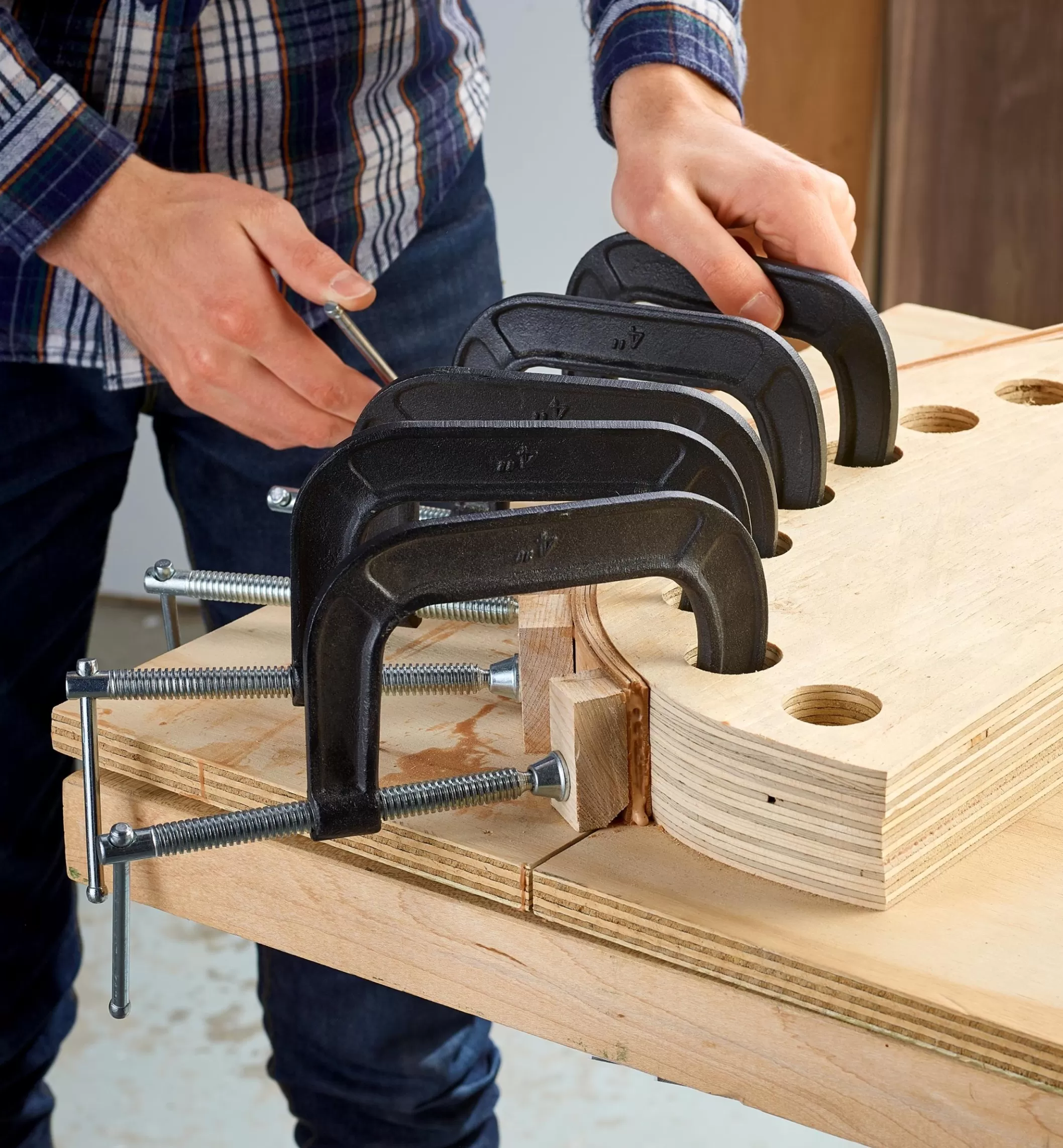 Online Lee Valley Bessey Heavy-Duty C-Clamps
