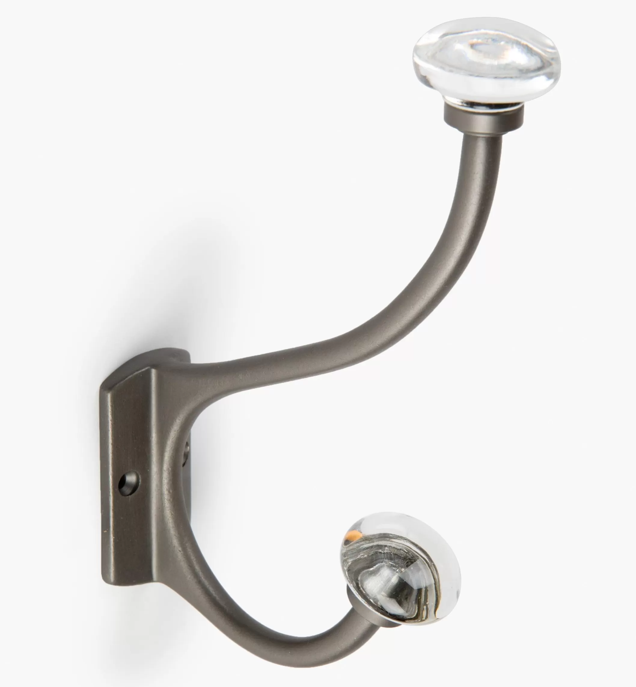 Hot Lee Valley Brass Coat Hook With Crystal Knobs
