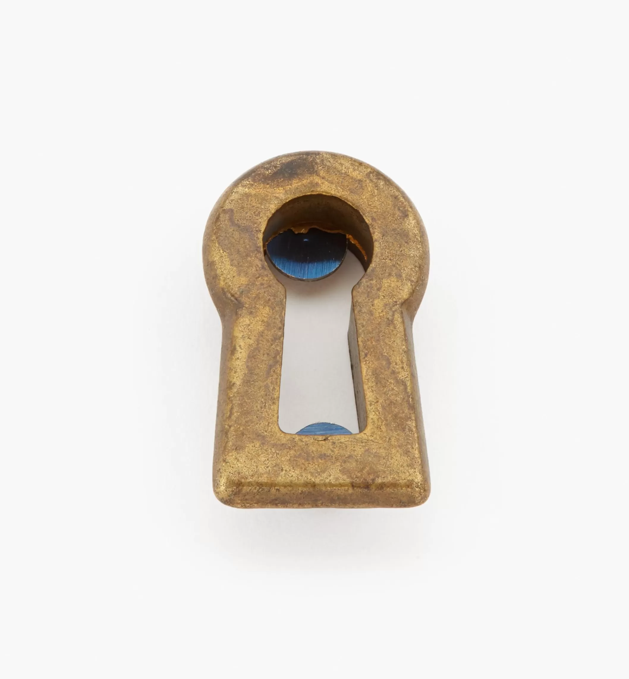 Sale Lee Valley Brass Flat Spline Escutcheon
