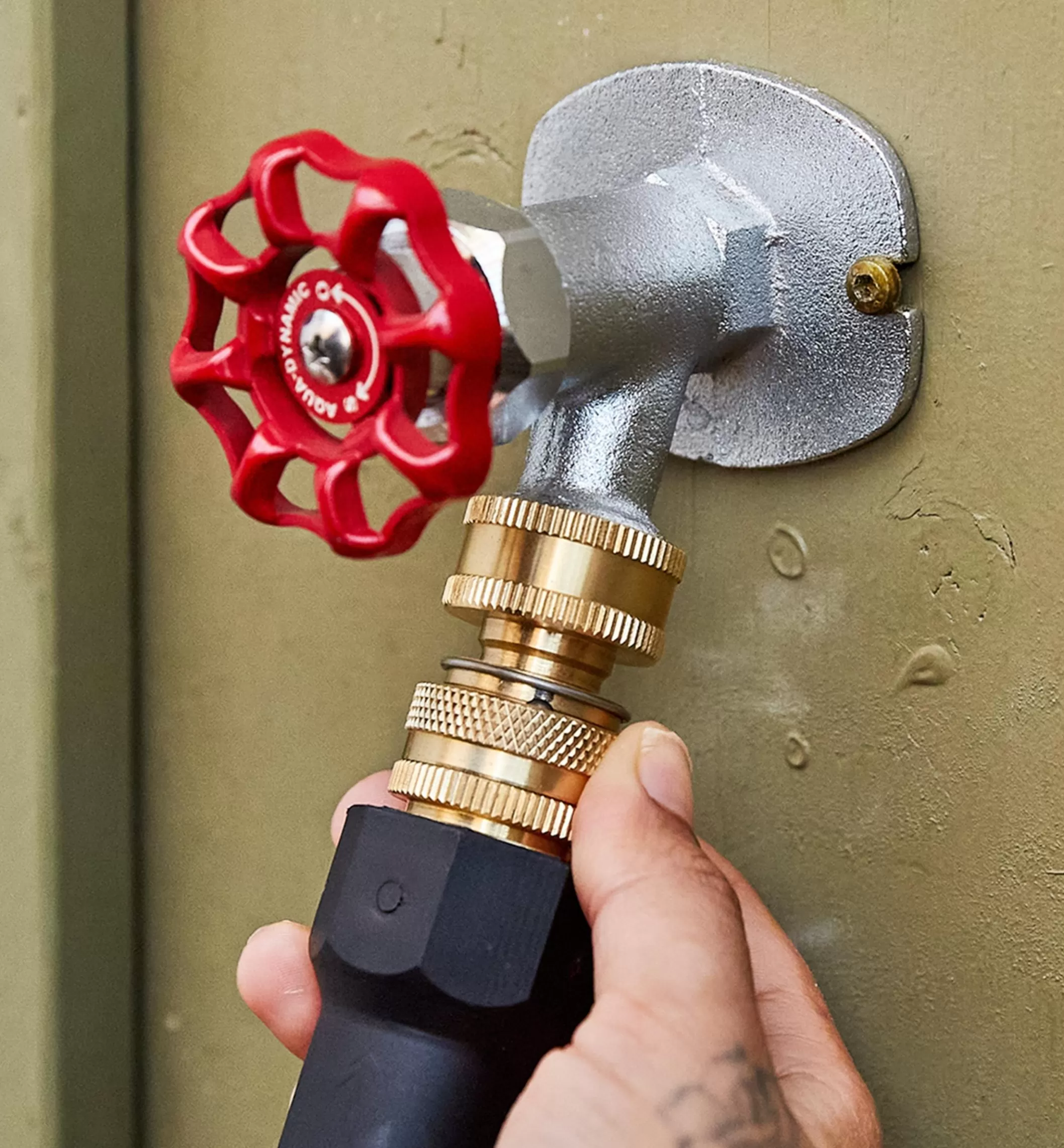 Outlet Lee Valley Brass Male Hose-End Quick Coupler