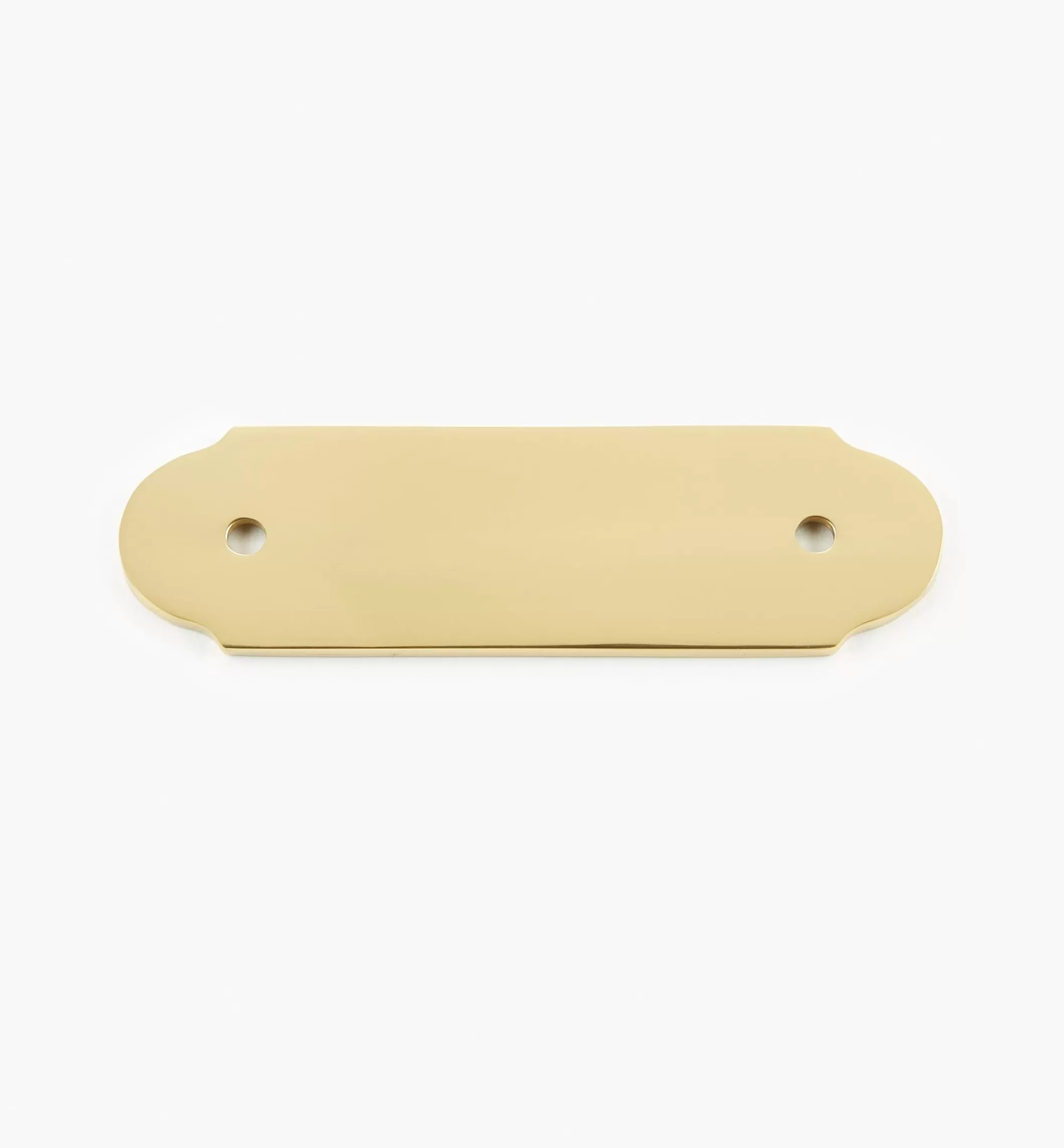 New Lee Valley Brass Round-Edge Handle Escutcheon