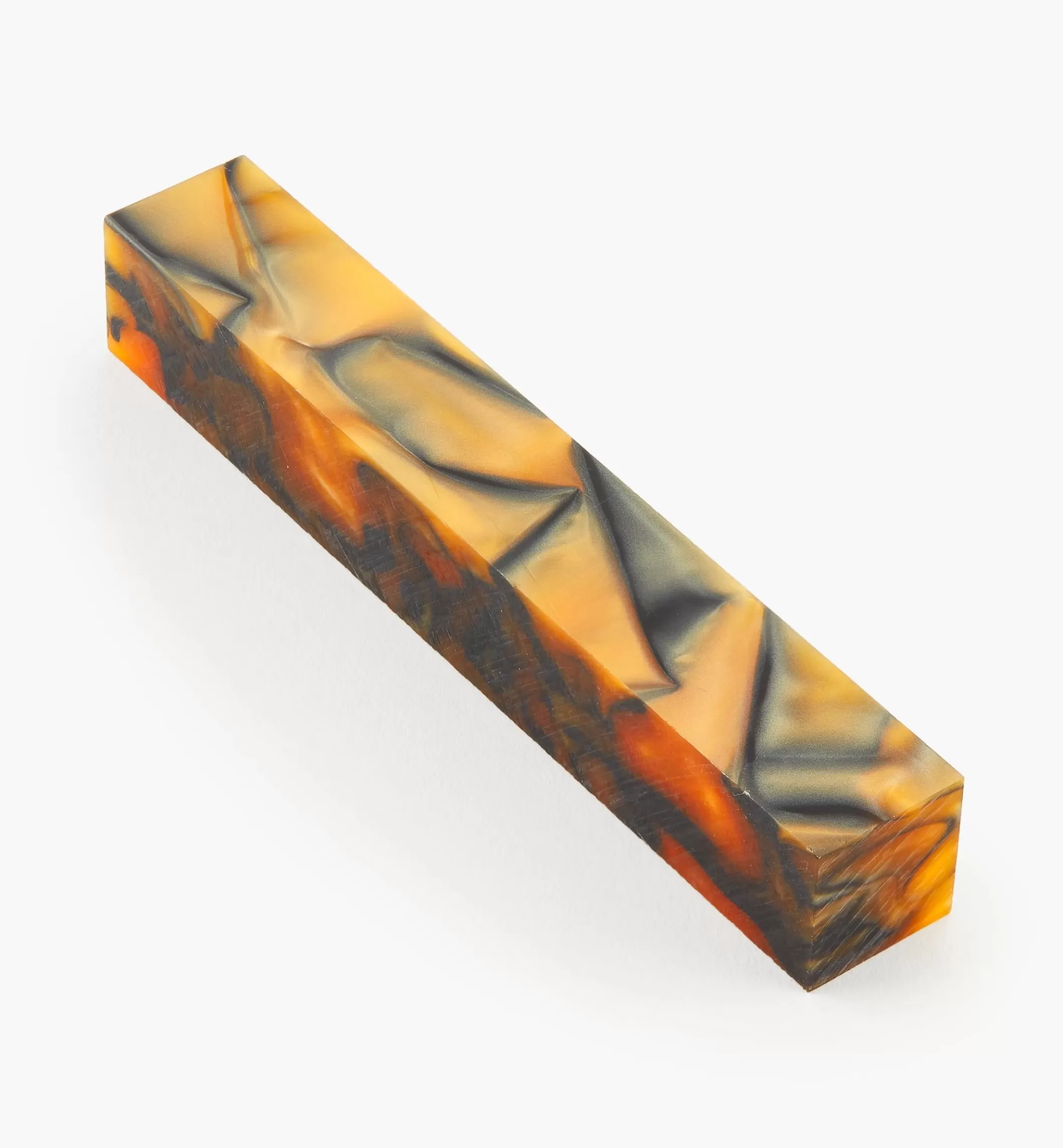 Clearance Lee Valley Bronze & Black Acrylic Acetate Pen Blank