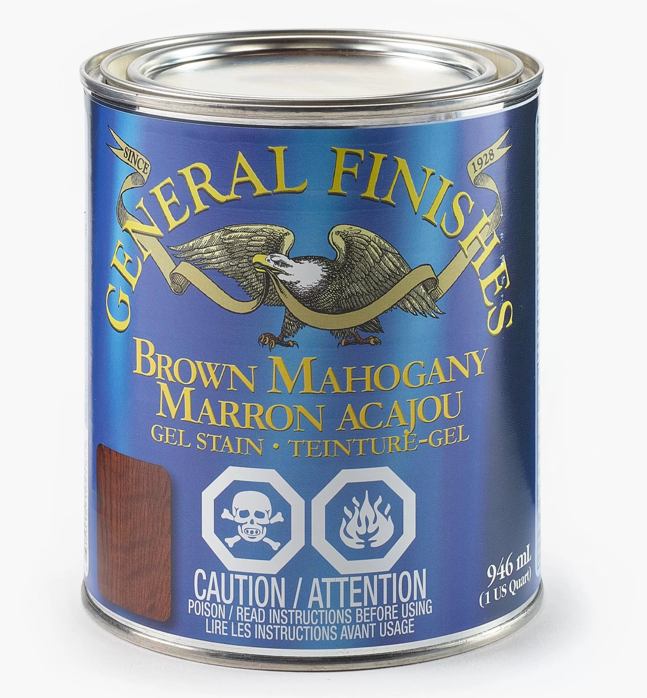 Hot Lee Valley Brown Mahogany General Gel Stain