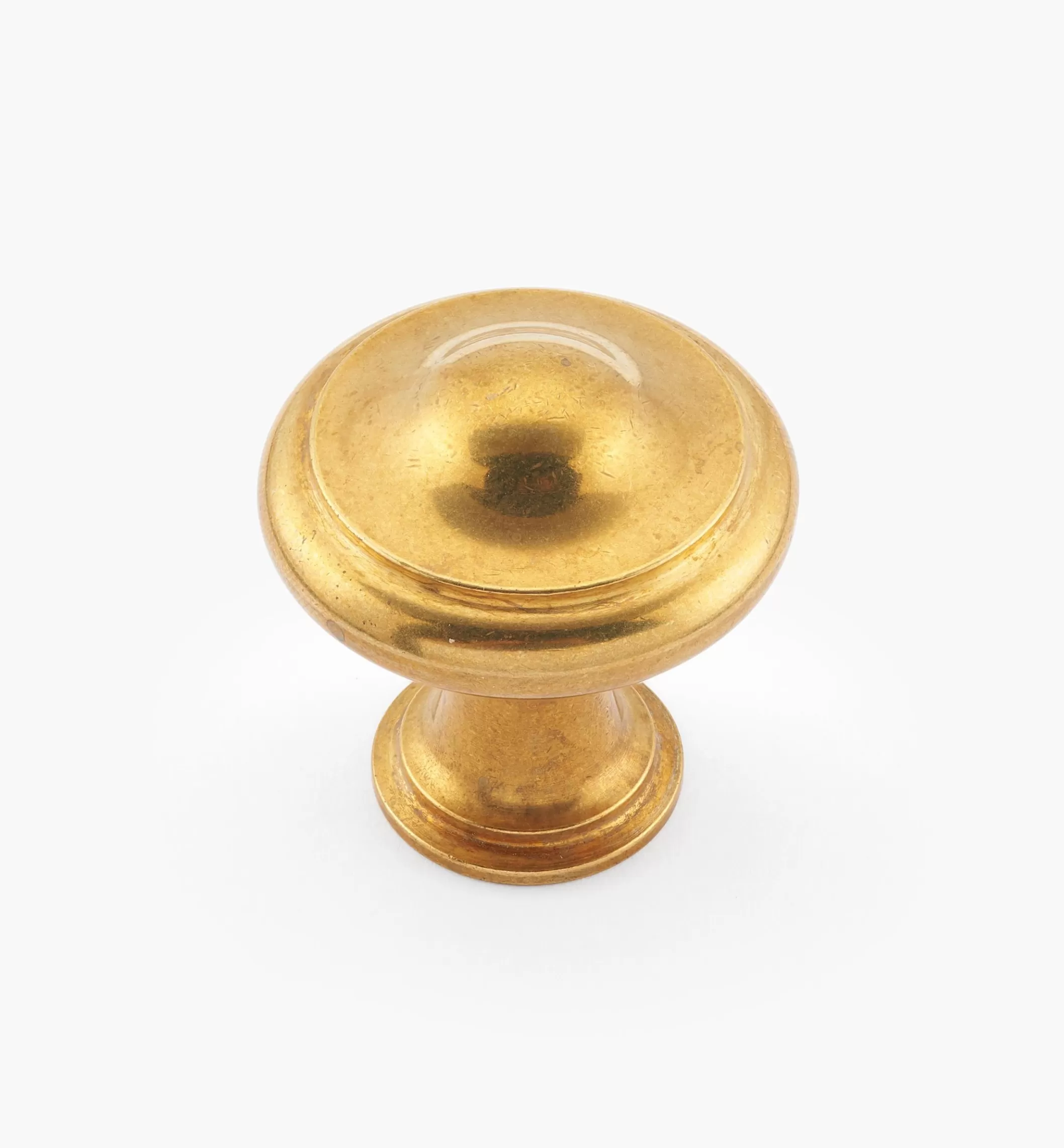 Flash Sale Lee Valley Brusso Ridged Brass Cabinet Knob