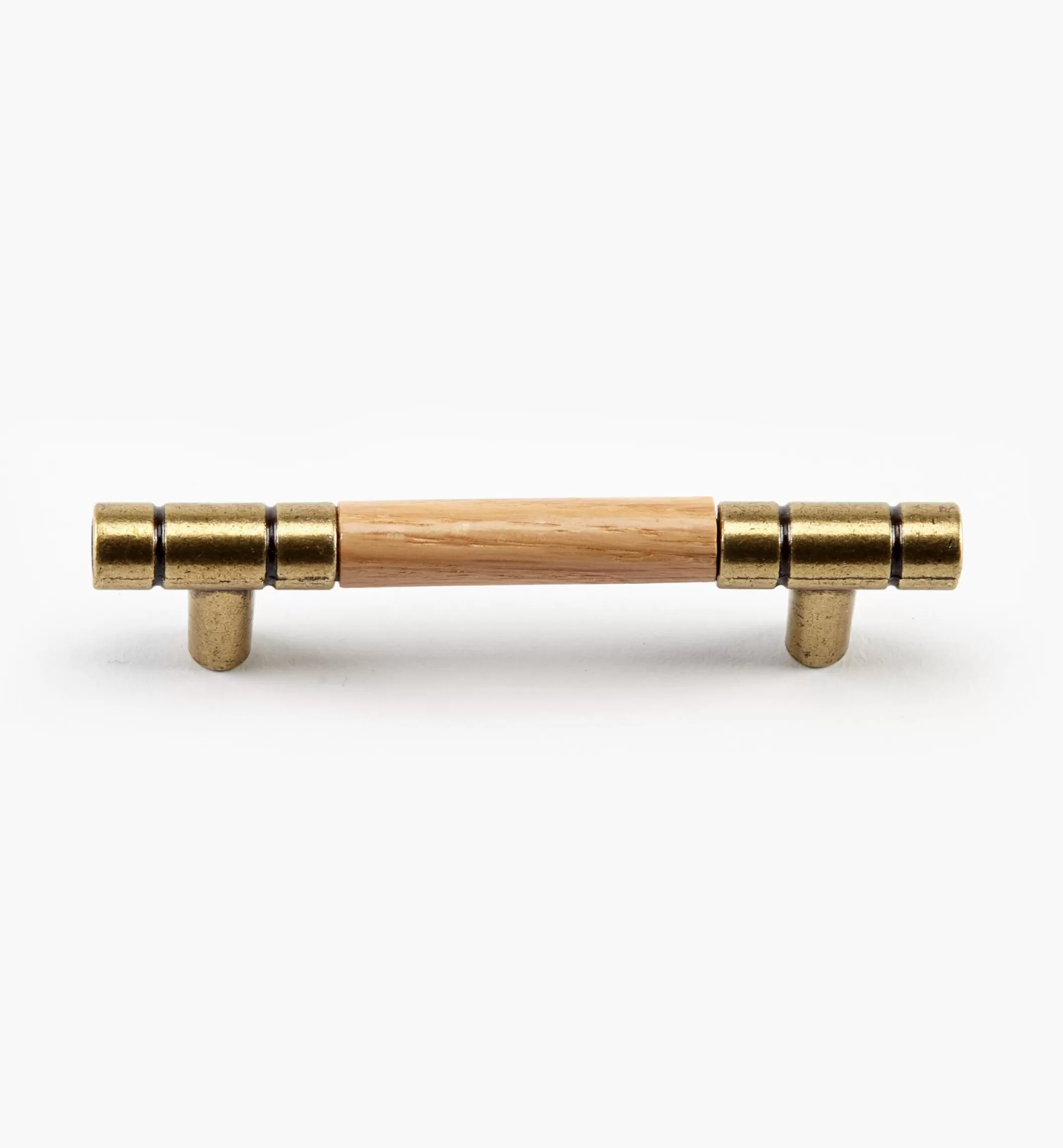 Flash Sale Lee Valley Burnished Brass Oak Insert Pull