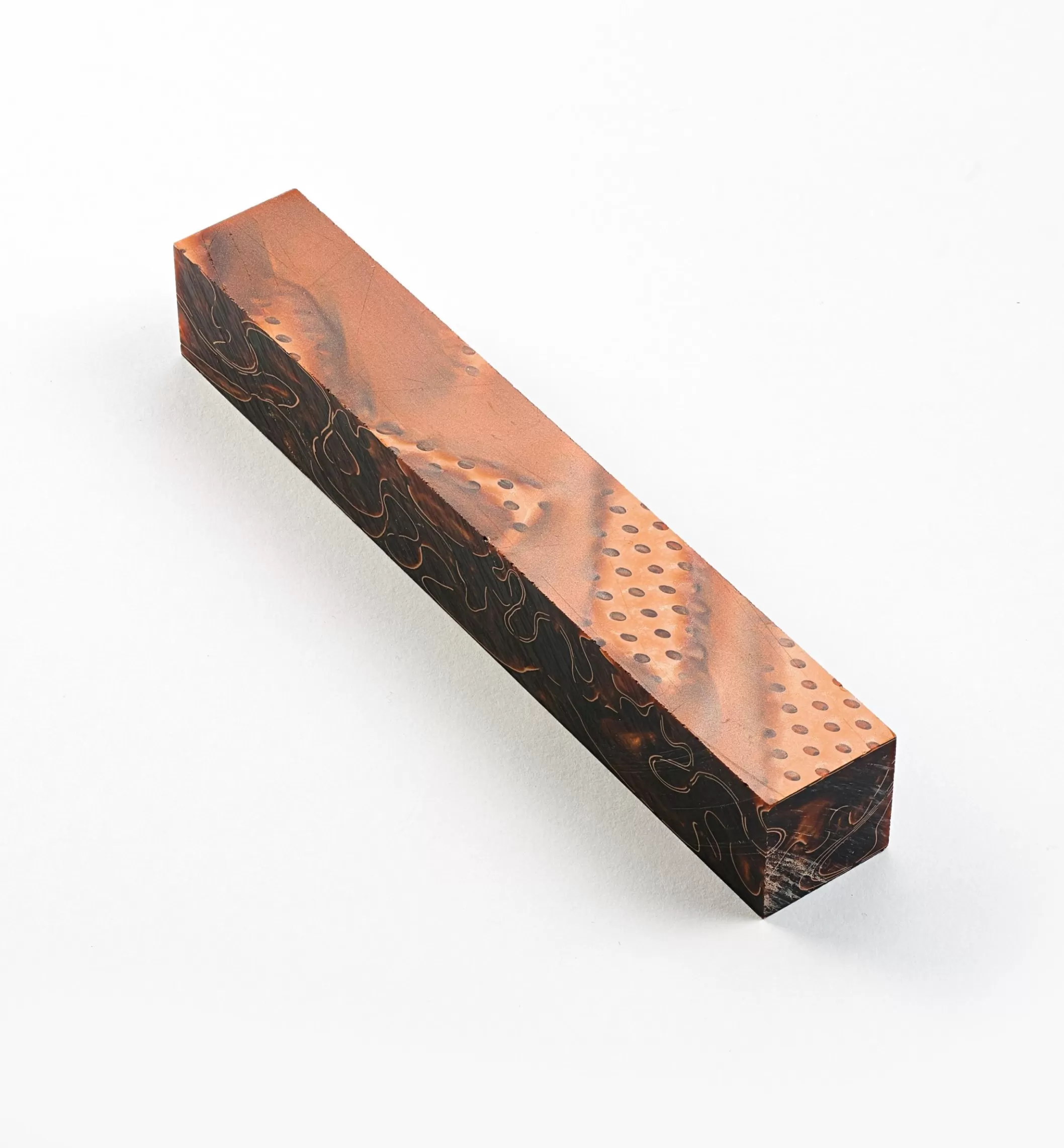 Sale Lee Valley Burnt Copper Acrylic Acetate Pen Blank