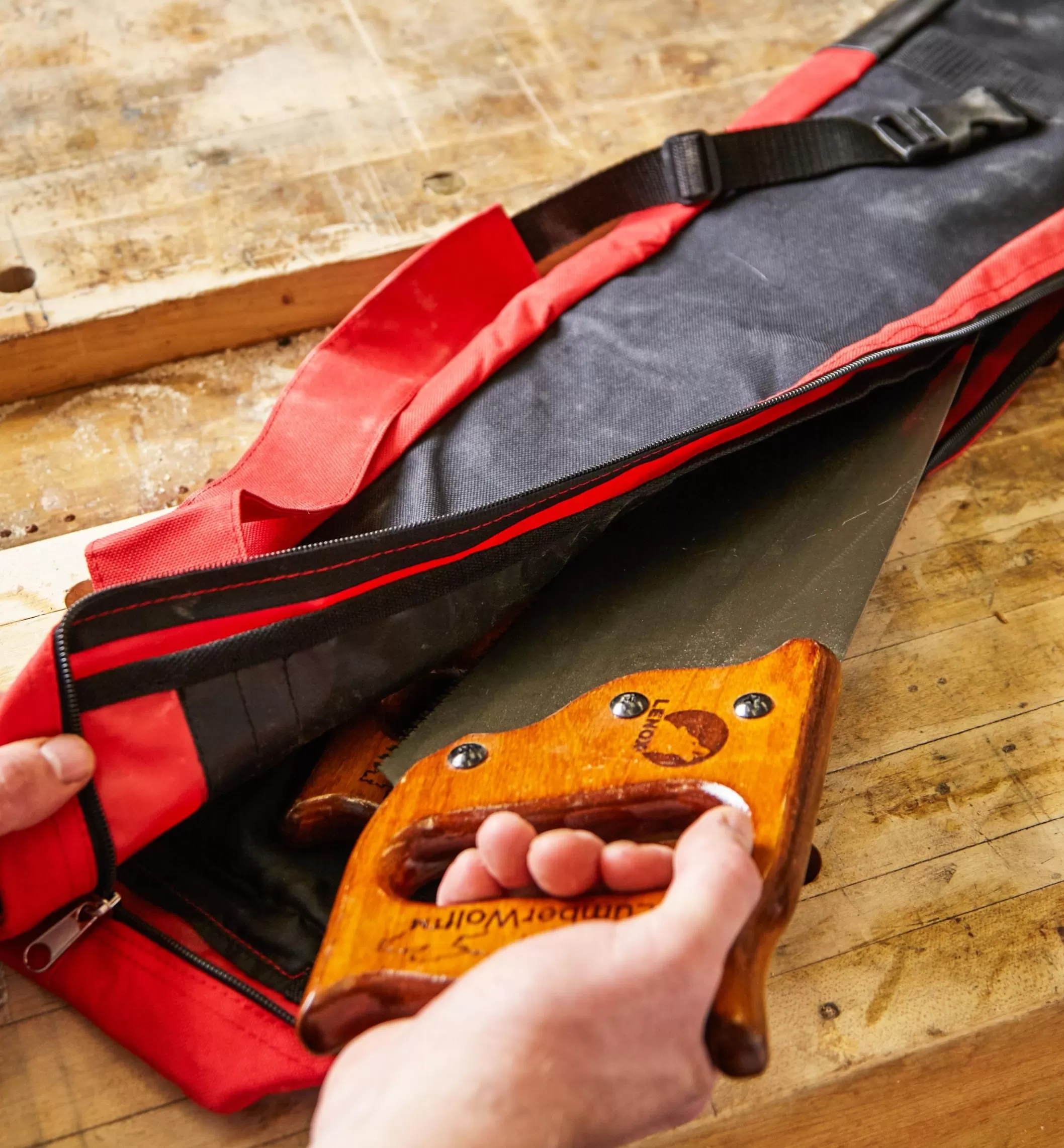 Outlet Lee Valley Carpenter's Saw Bag