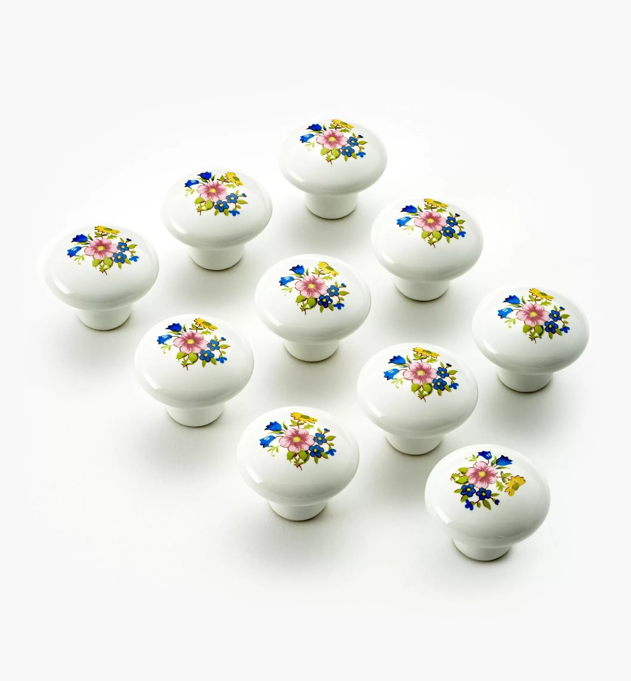New Lee Valley Ceramic Bouquet Knobs