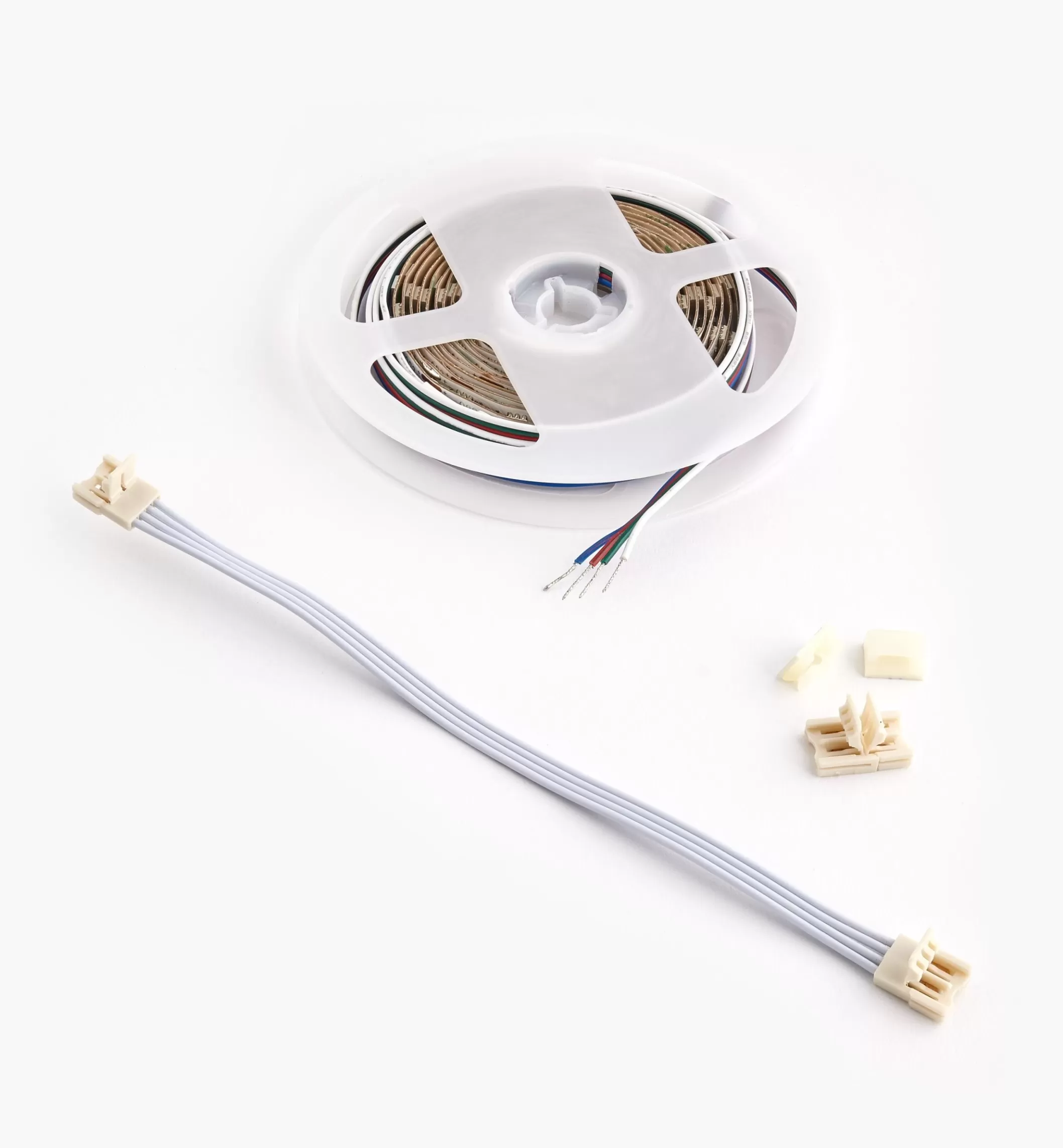 New Lee Valley Color-Controlled (RGB) LED Tape Lighting Kits (12V)