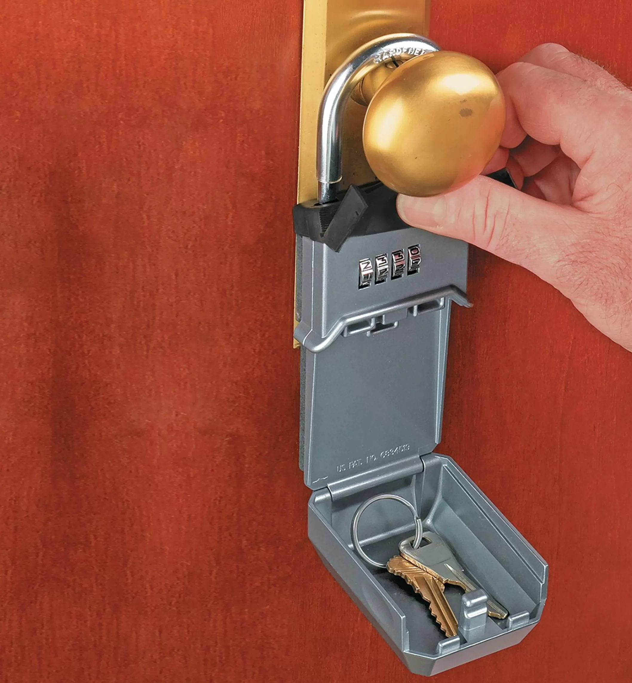 Store Lee Valley Combination Key Lockbox With Shackle