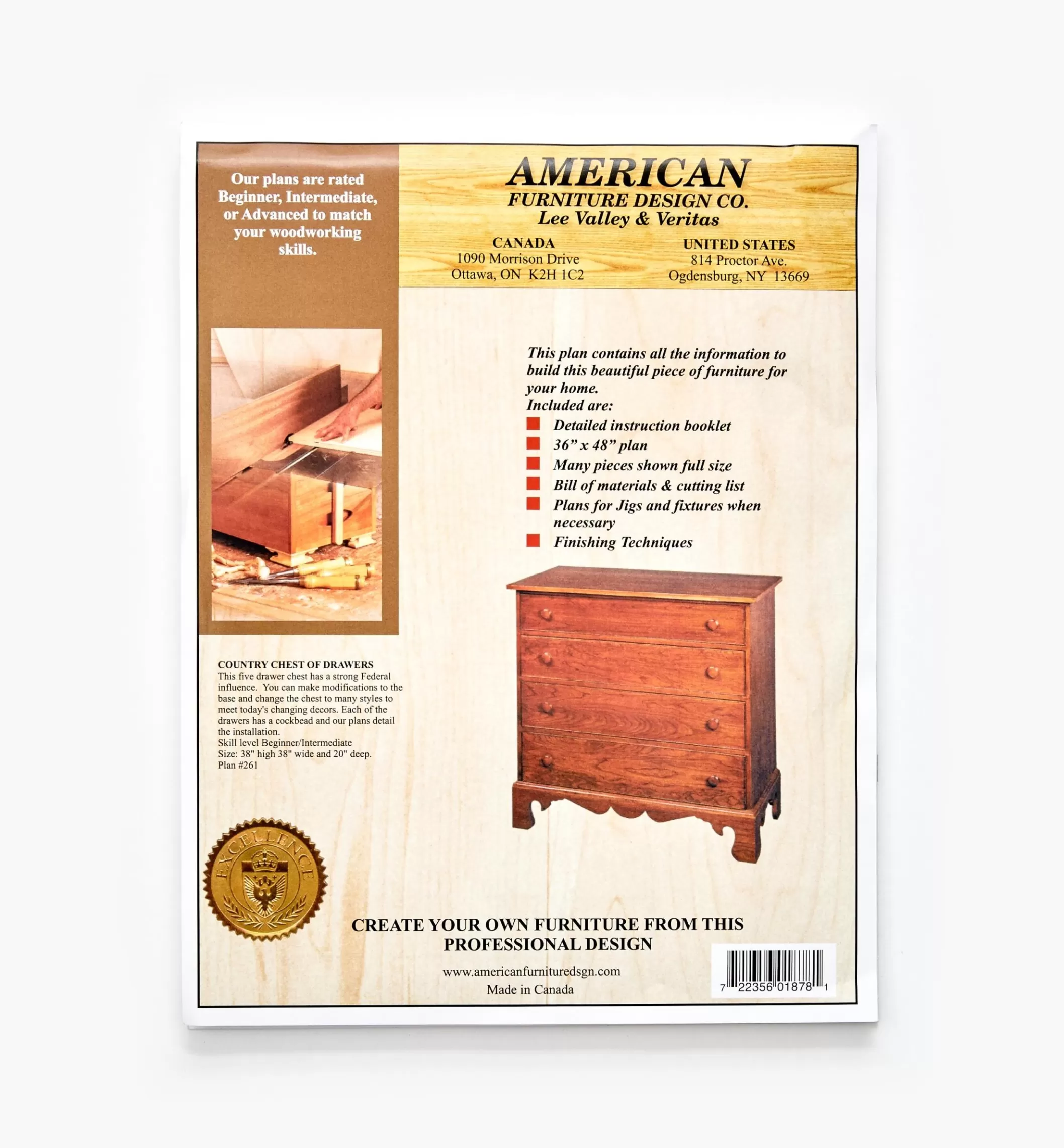 Flash Sale Lee Valley Country Chest Of Drawers Plan