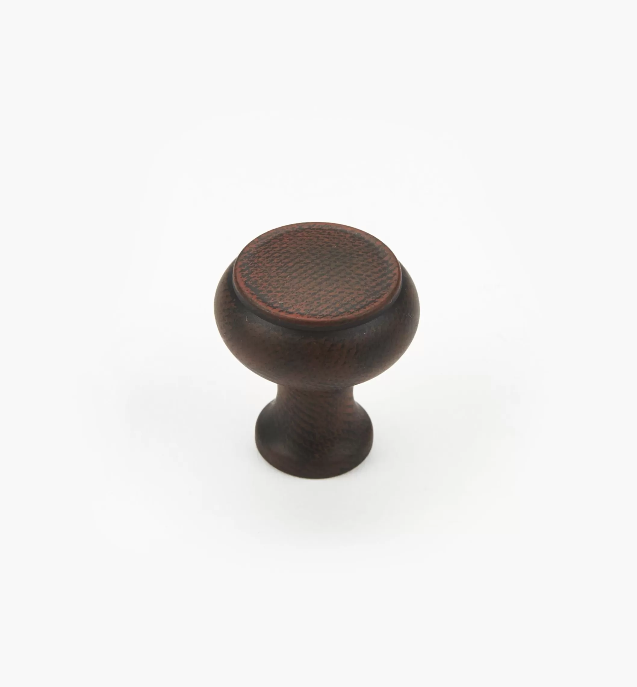 Cheap Lee Valley Dark Rust Patterned Knob