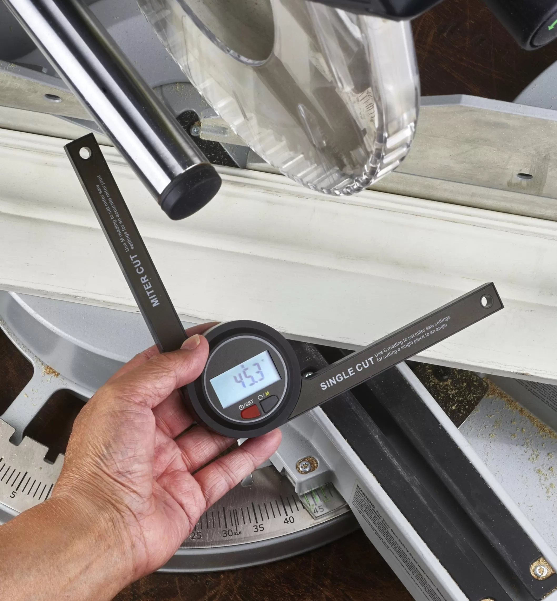 Flash Sale Lee Valley Digital Miter Saw Gauge