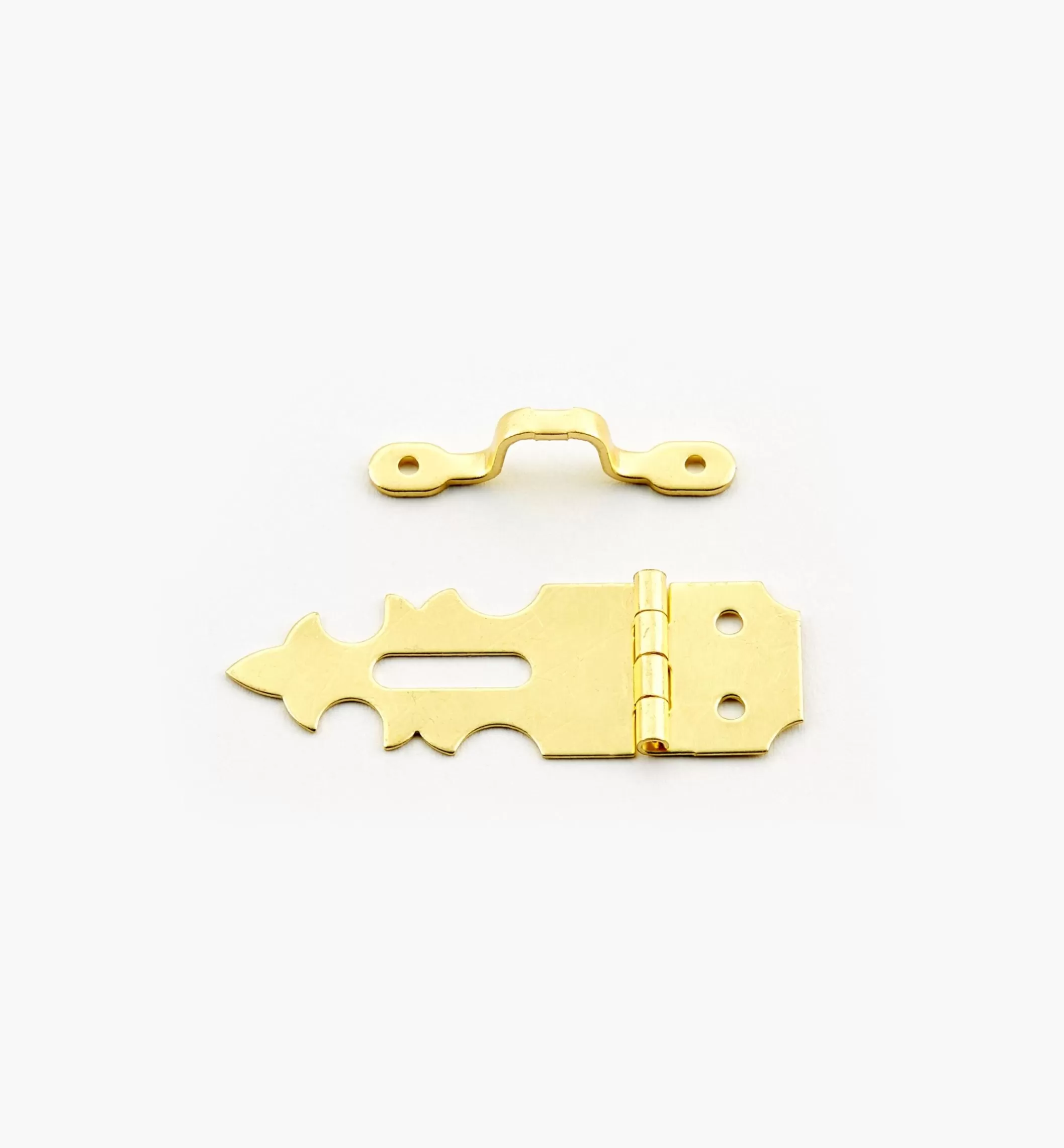 Outlet Lee Valley Fancy Narrow Brass Box Hasps