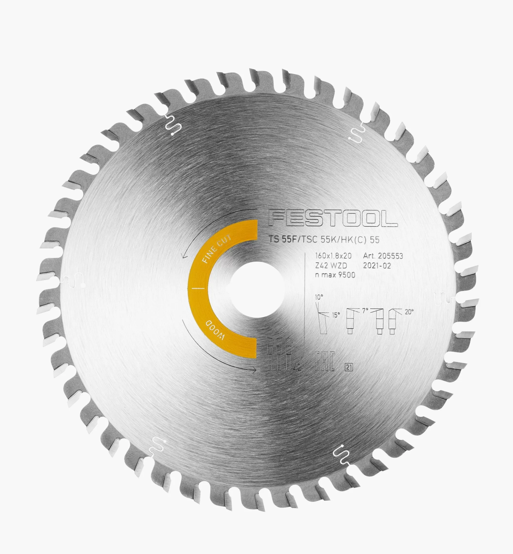Flash Sale Lee Valley Fine-Cut Saw Blade For Festool TSC 55 K