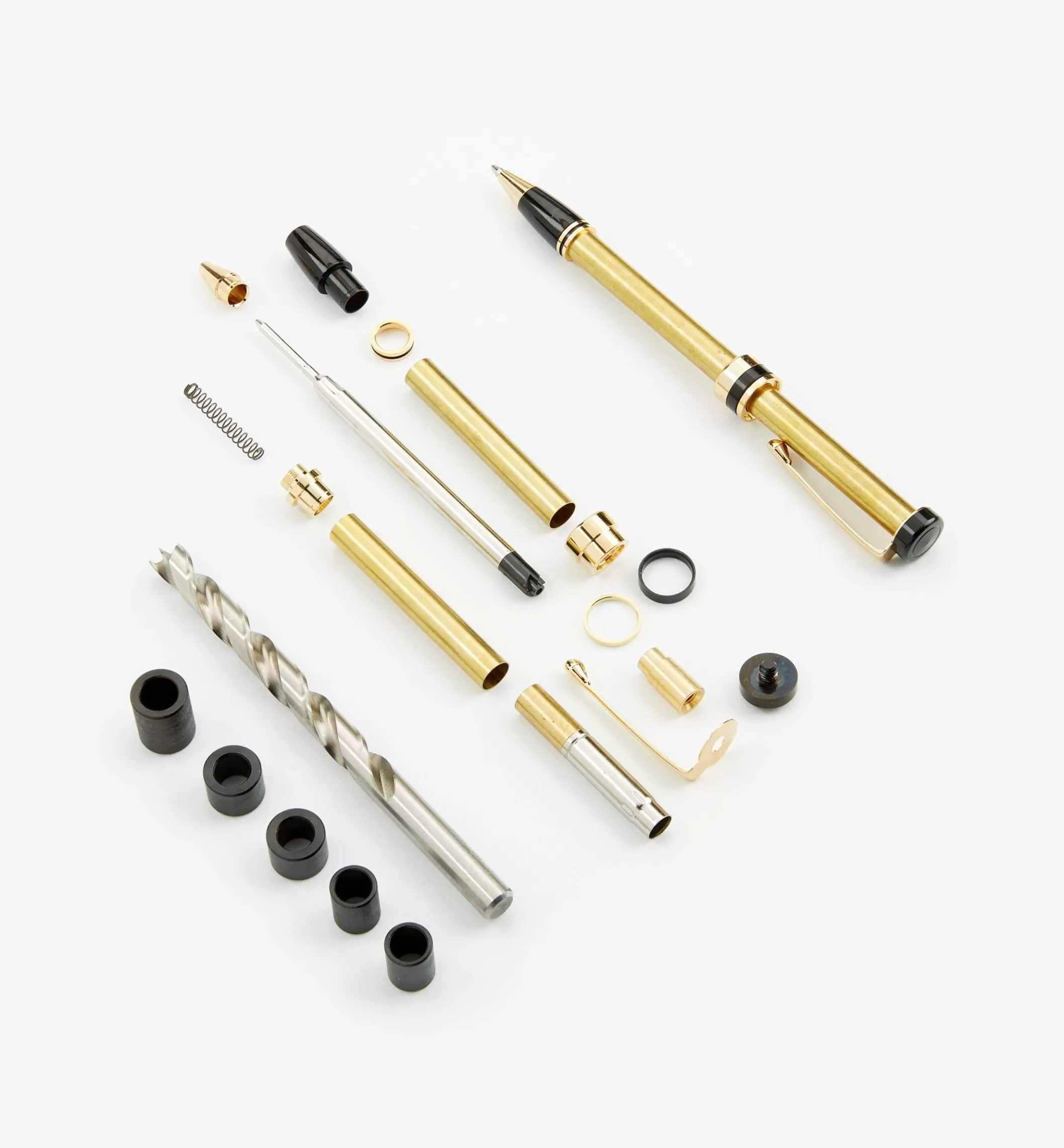 Outlet Lee Valley Flat-Top Double-Twist Pen Starter Set