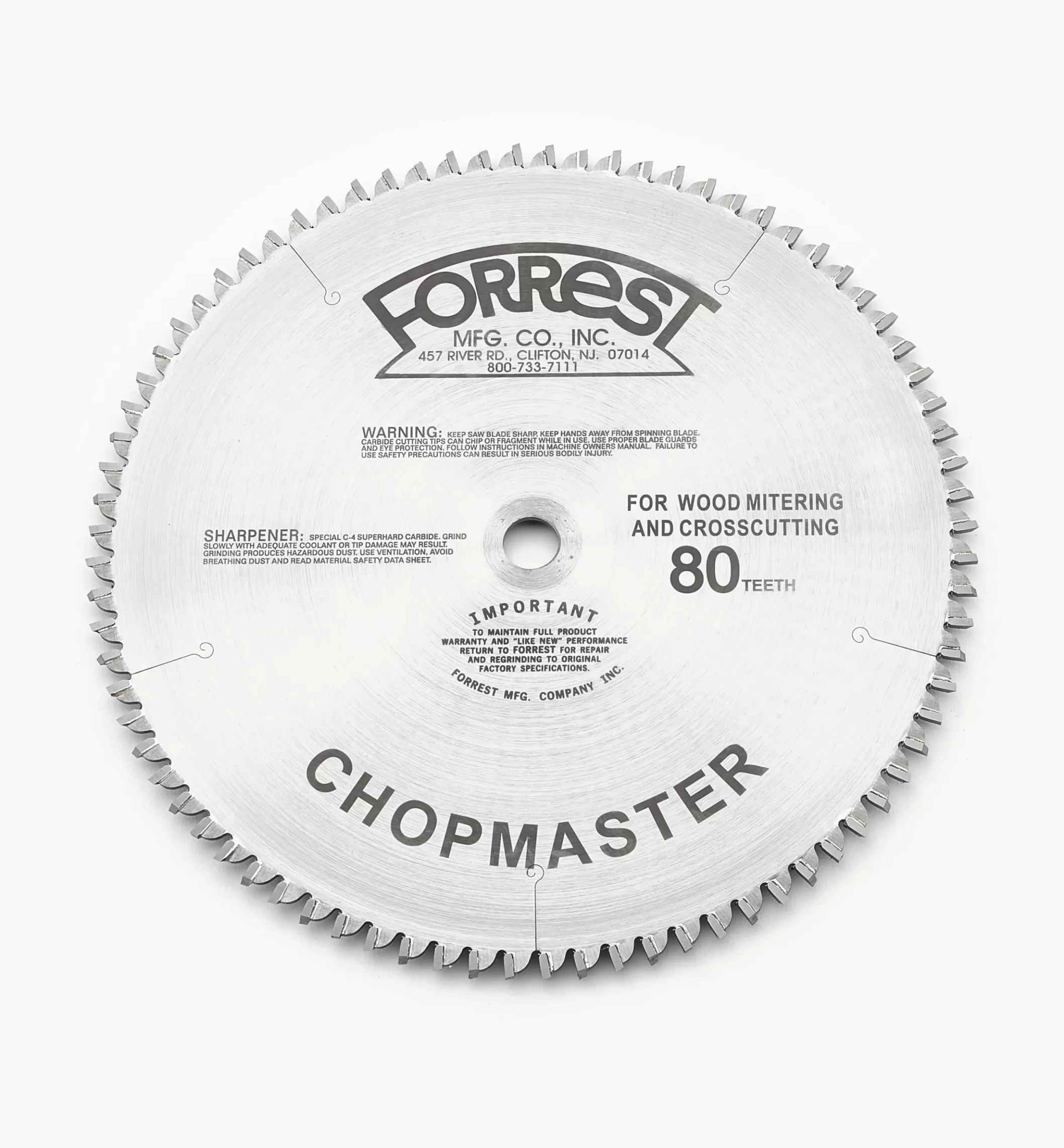 Sale Lee Valley Forrest Chopmaster Saw Blades