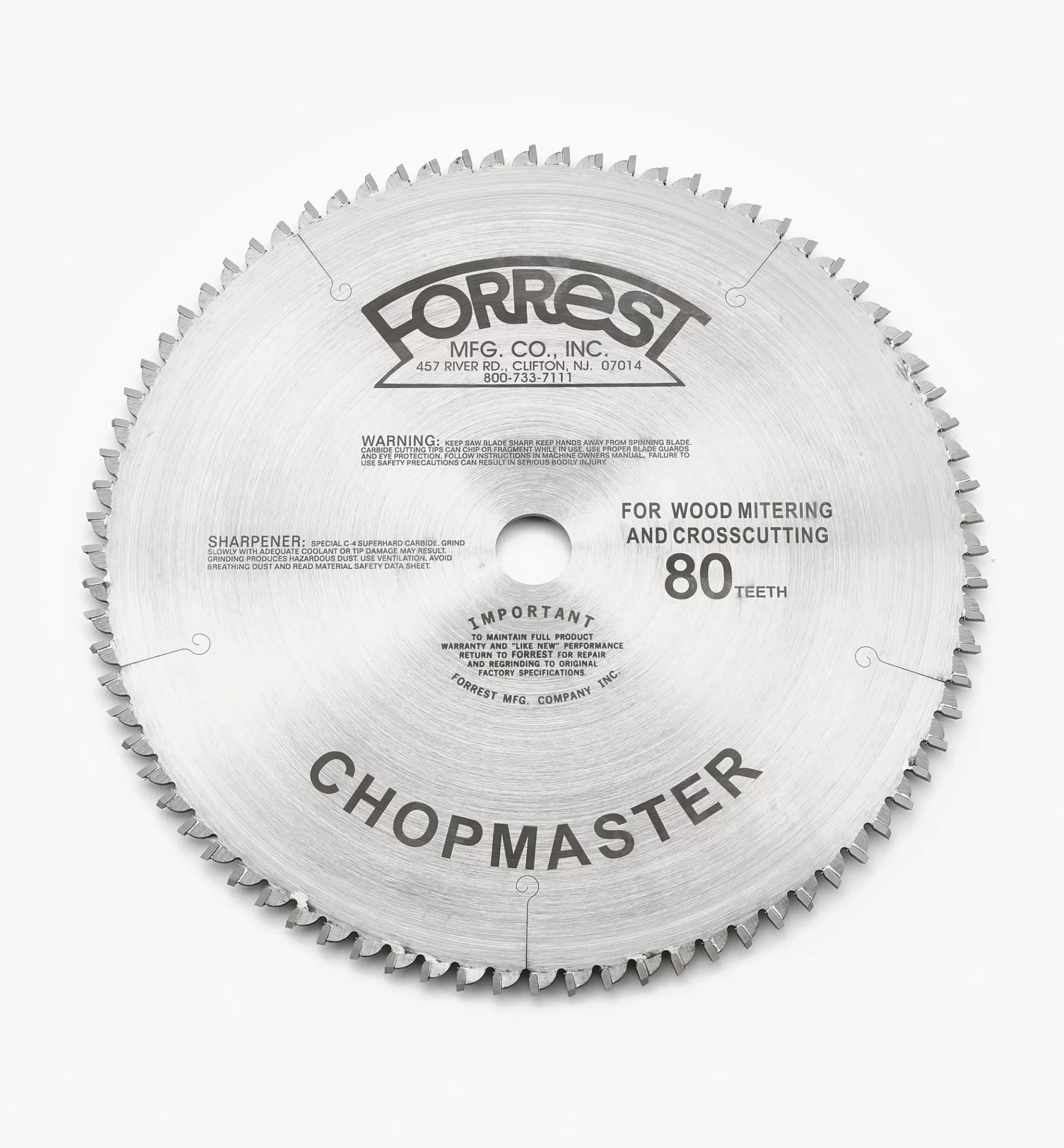 Sale Lee Valley Forrest Chopmaster Saw Blades