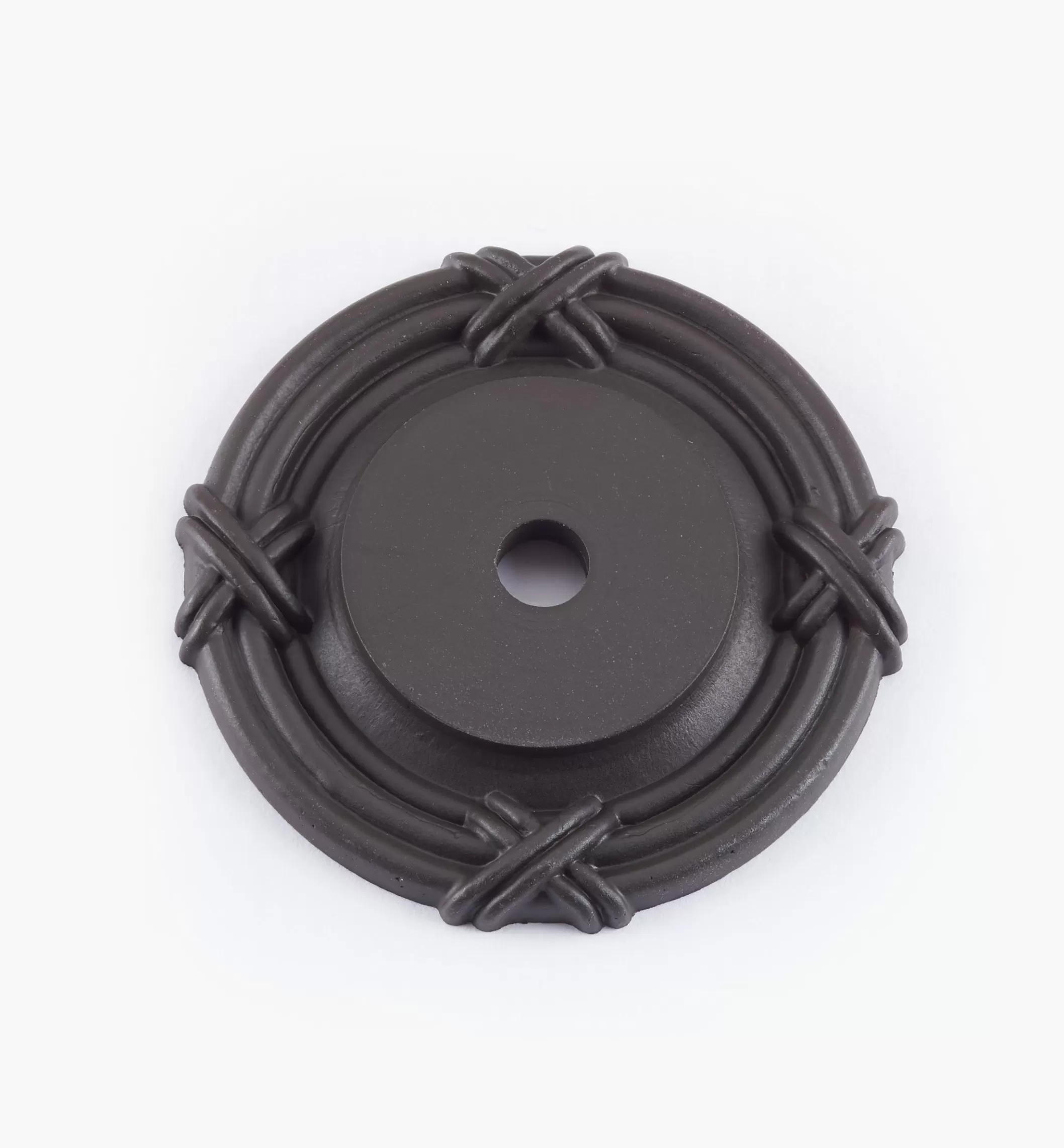 New Lee Valley Georgian Round Knob Escutcheon