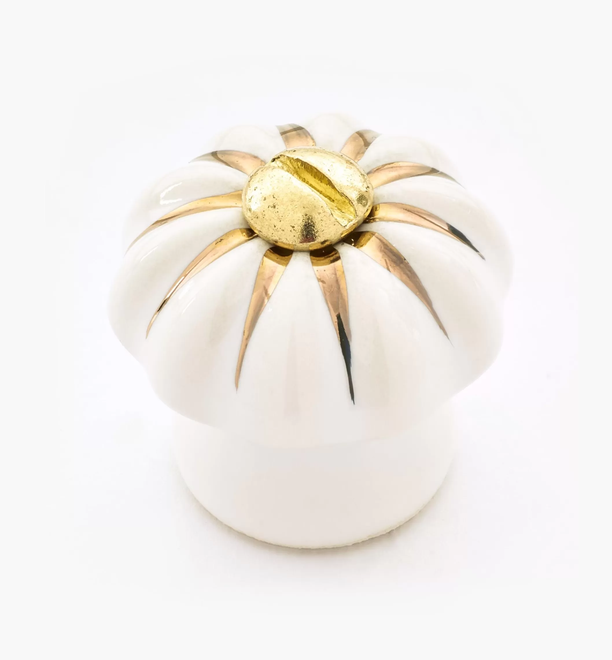 Hot Lee Valley Gold Stripe Melon Knobs